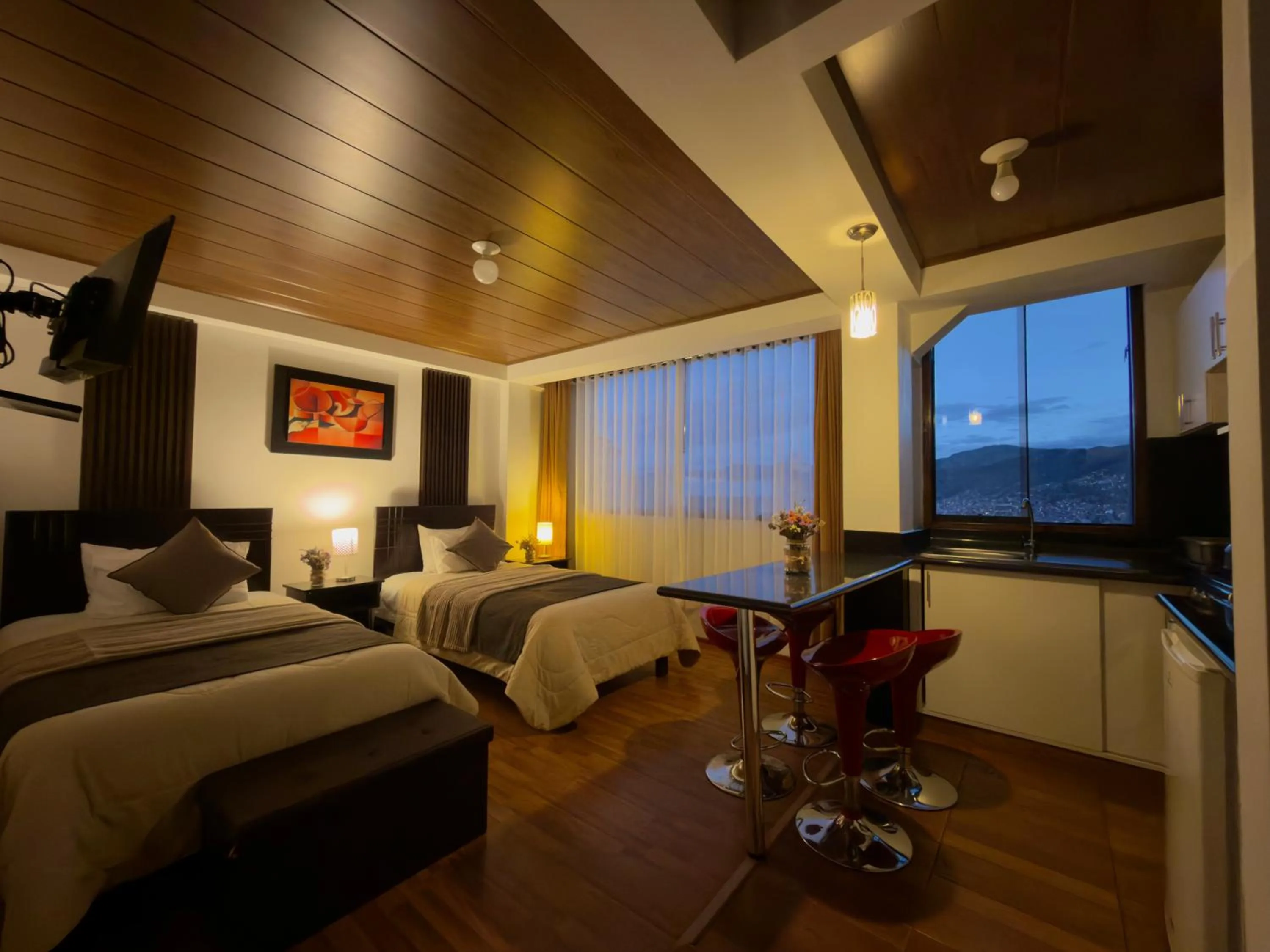 Bed in Allincay Cusco Apart Hotel