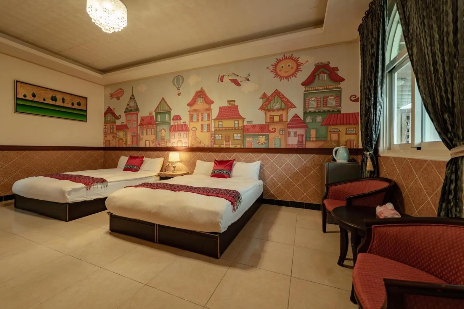 Photo of the whole room, Bed in Shan Tyi Homestay