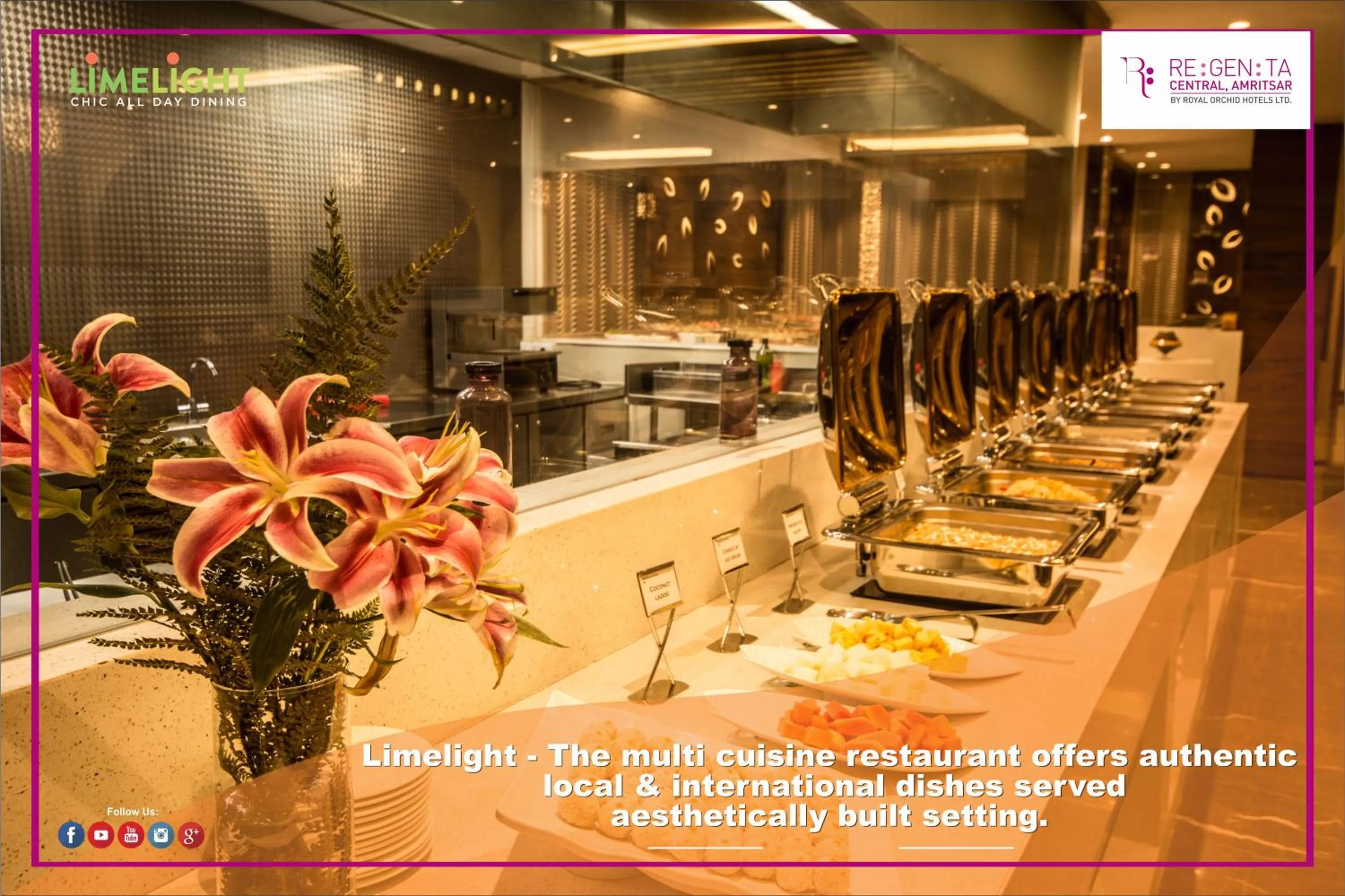 Continental breakfast in Regenta Central Amritsar