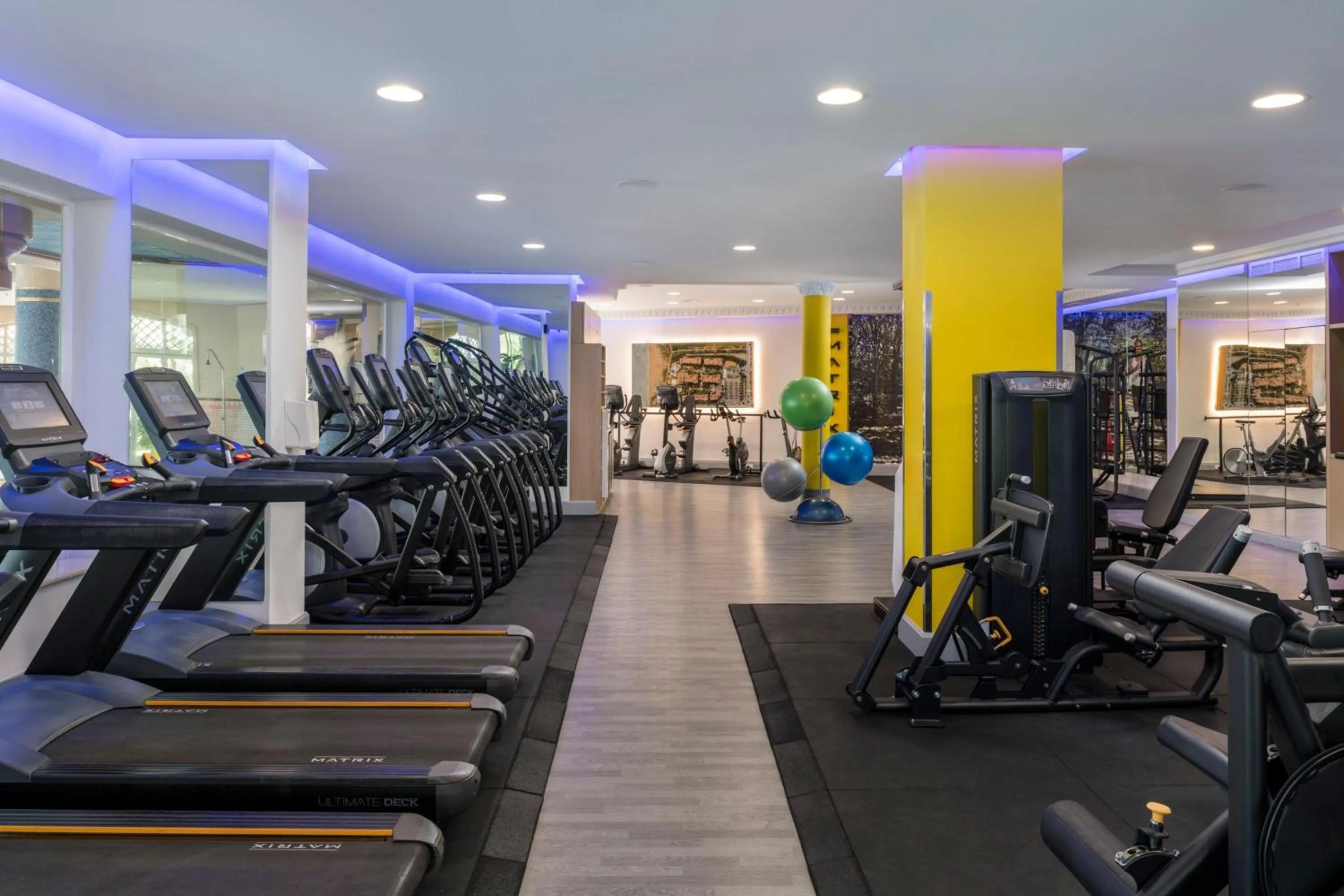 Fitness centre/facilities in Marriott's Playa Andaluza