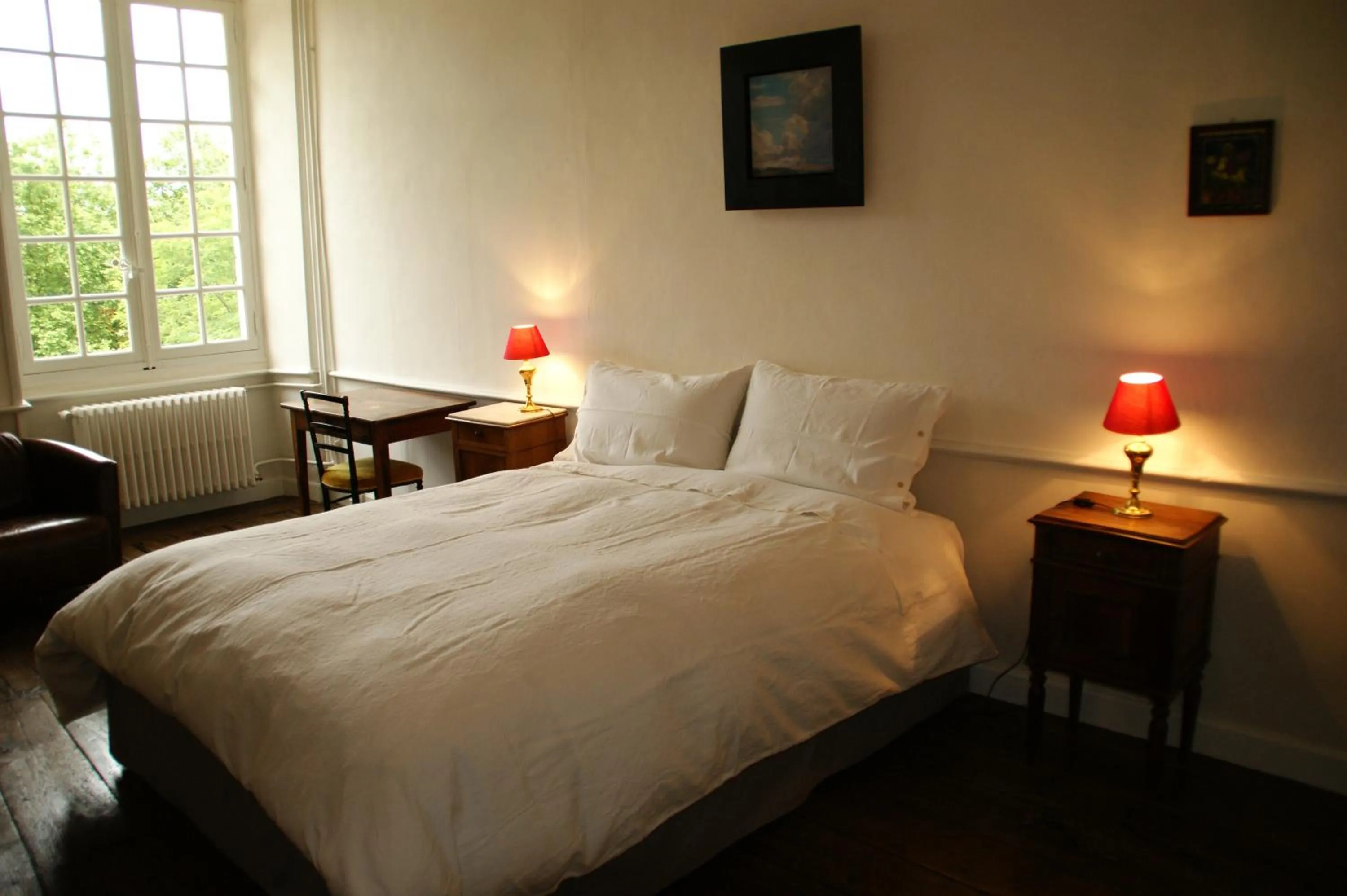 Bedroom in Château de La Combe
