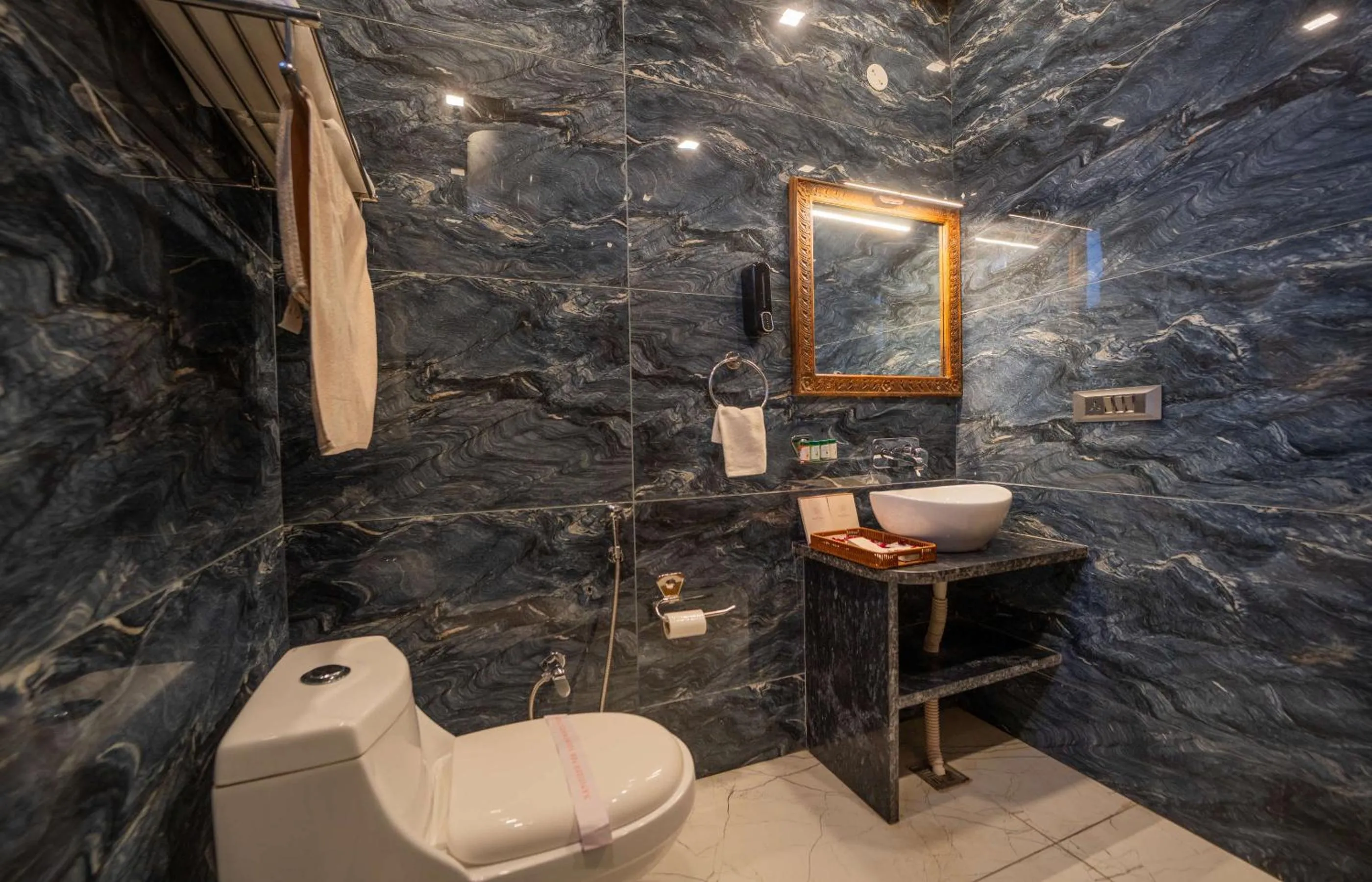 Bathroom in Hotel Shahi Palace Mandawa