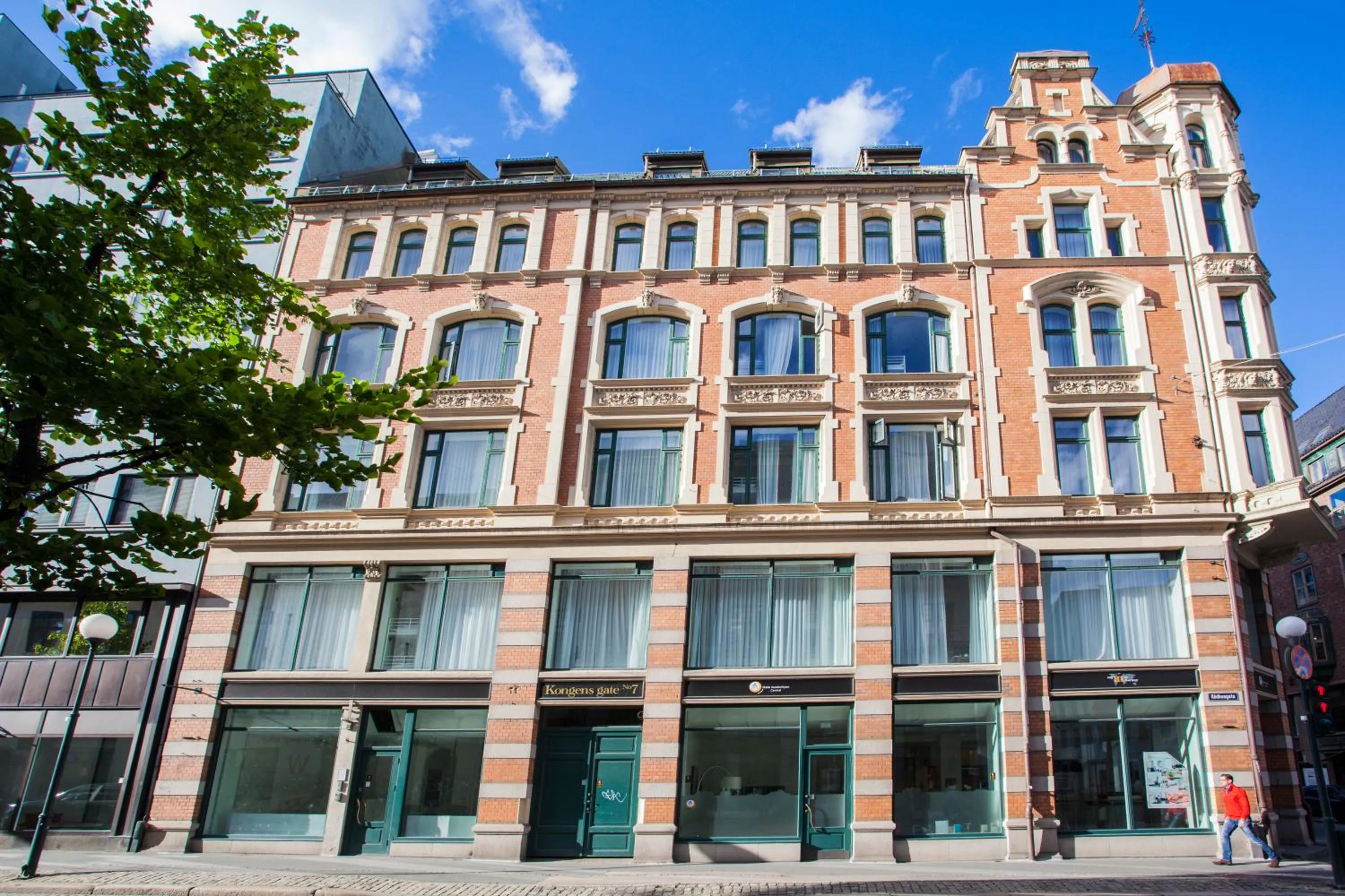 Facade/entrance in K7 Hotel Oslo