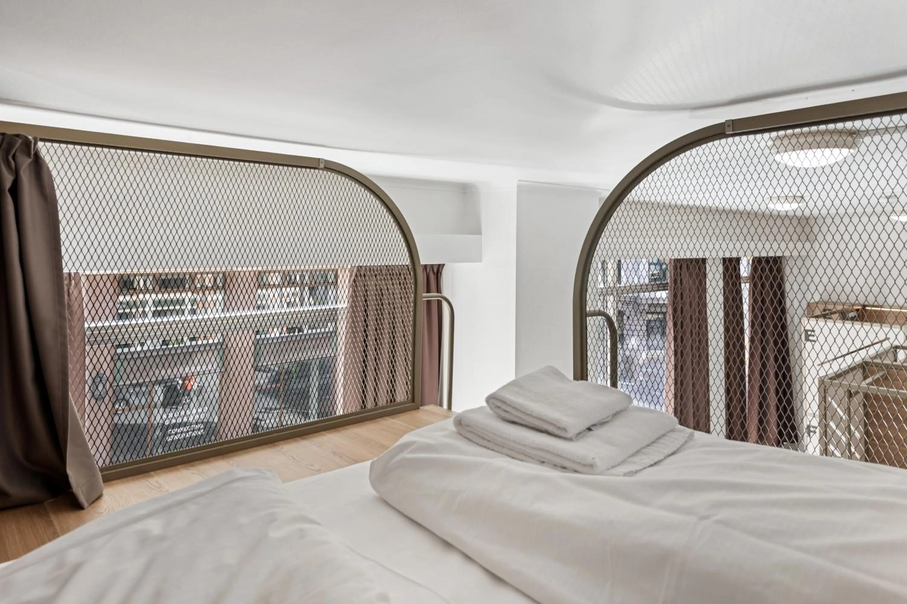 Bed in K7 Hotel Oslo