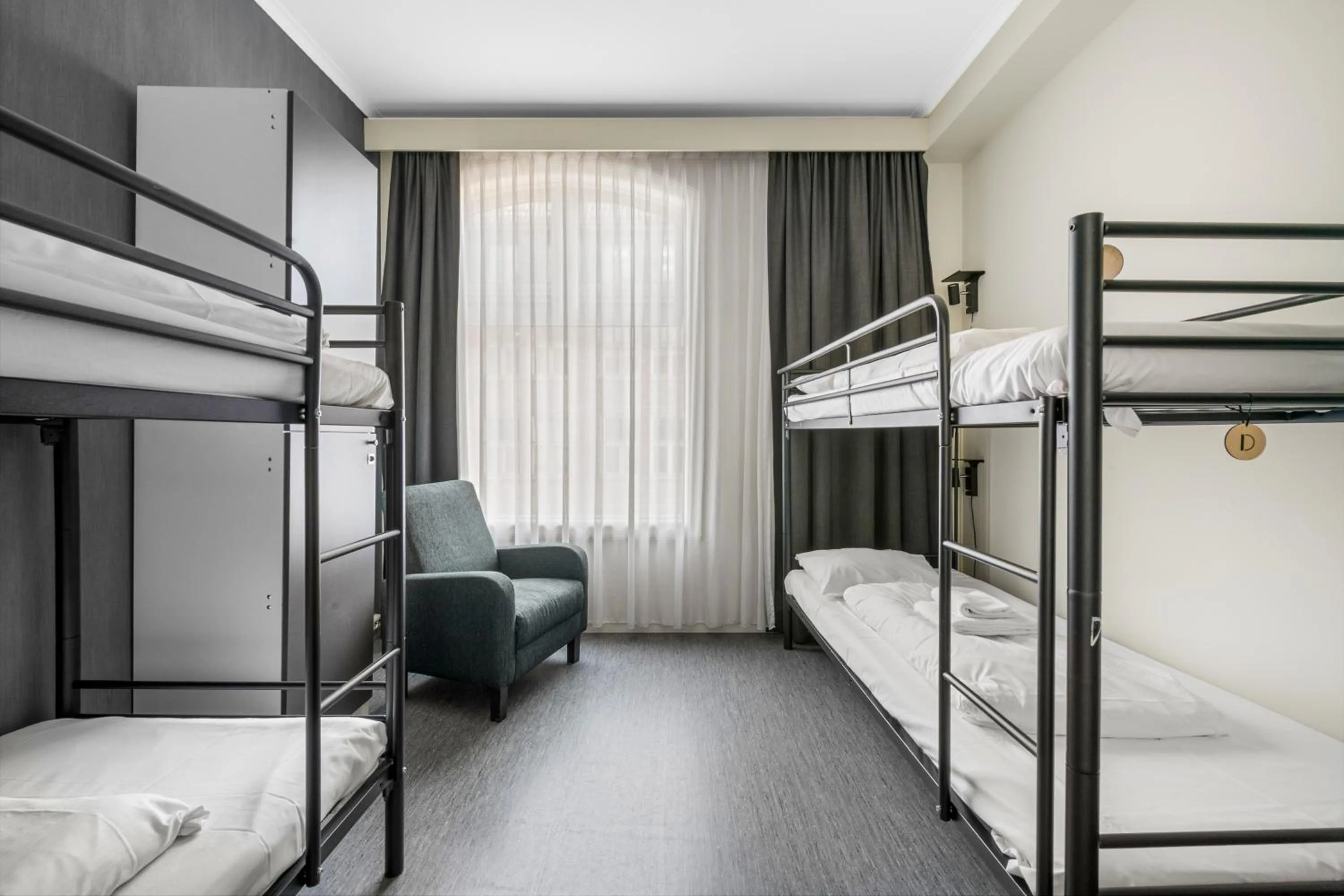 Photo of the whole room, Bed in K7 Hotel Oslo