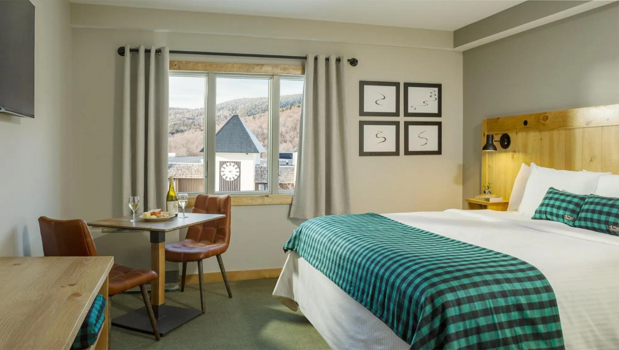 Bed in The Inn at Bolton Valley