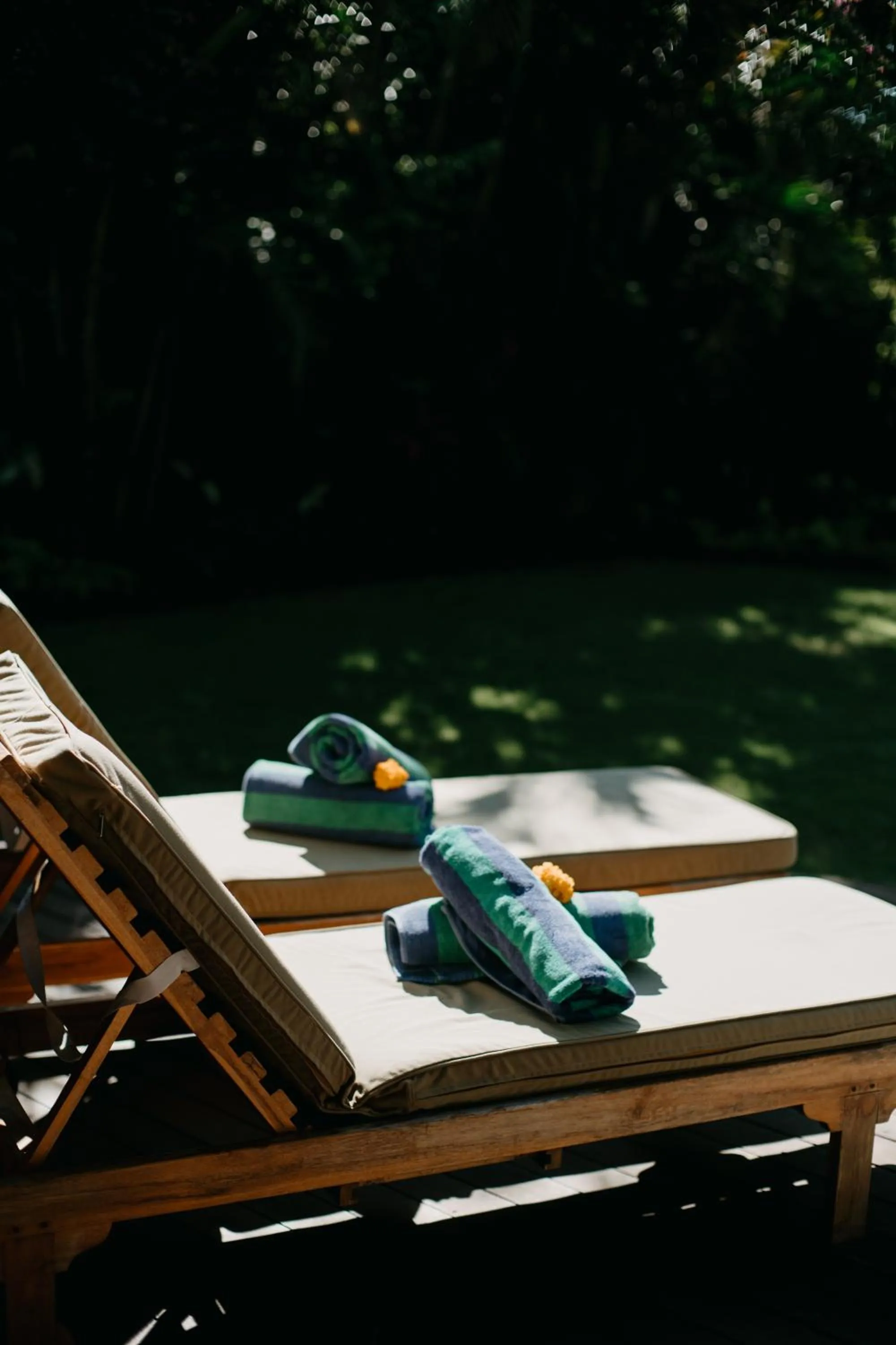 sunbed in Breezy Point Villas
