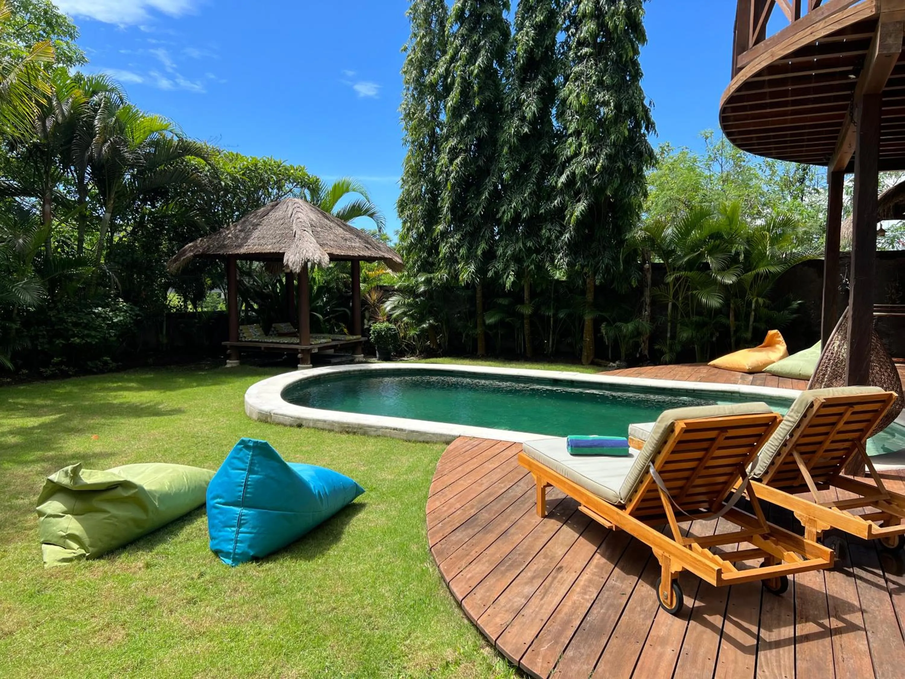 Garden view in Breezy Point Villas