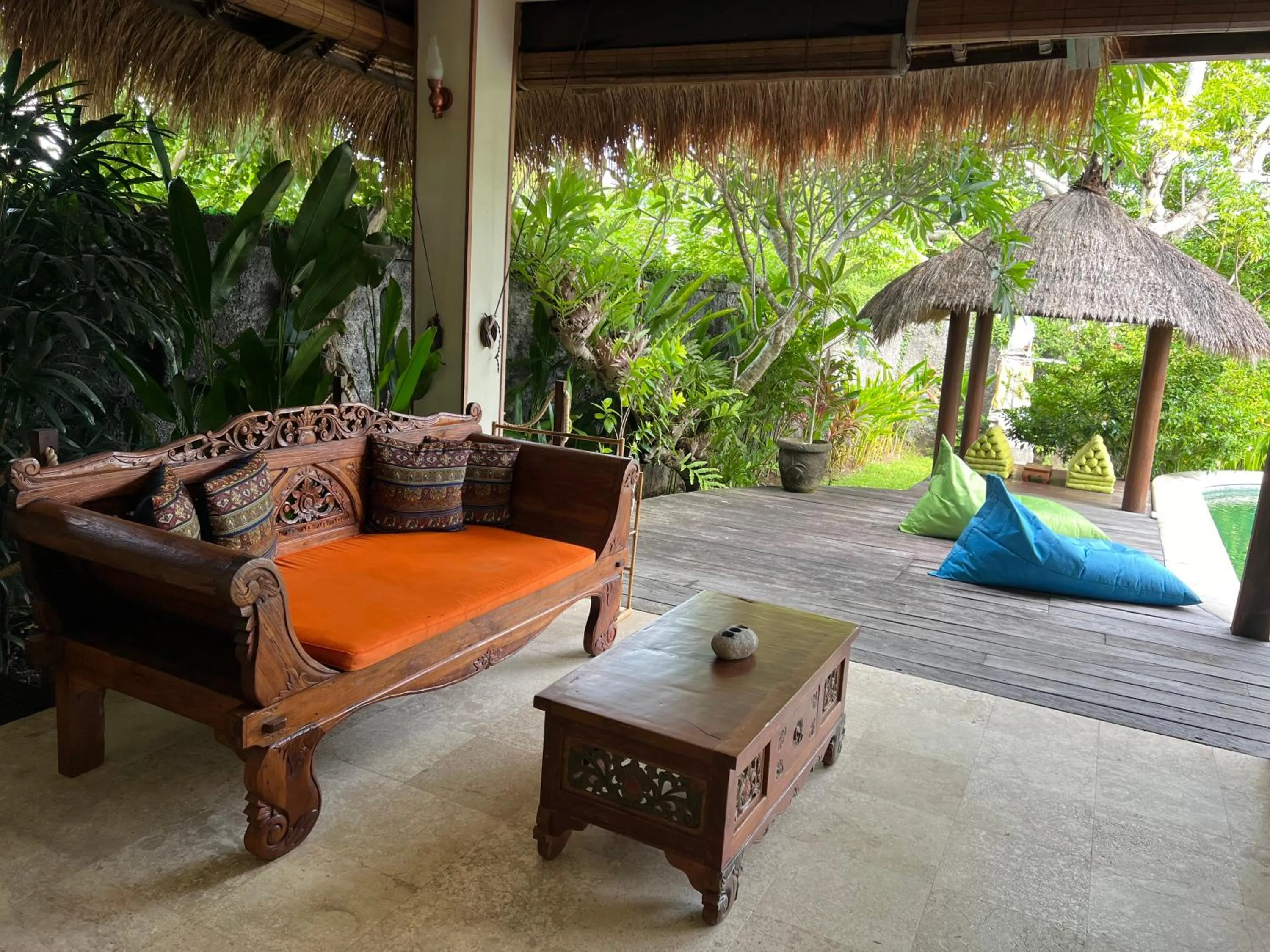 Patio in Breezy Point Villas
