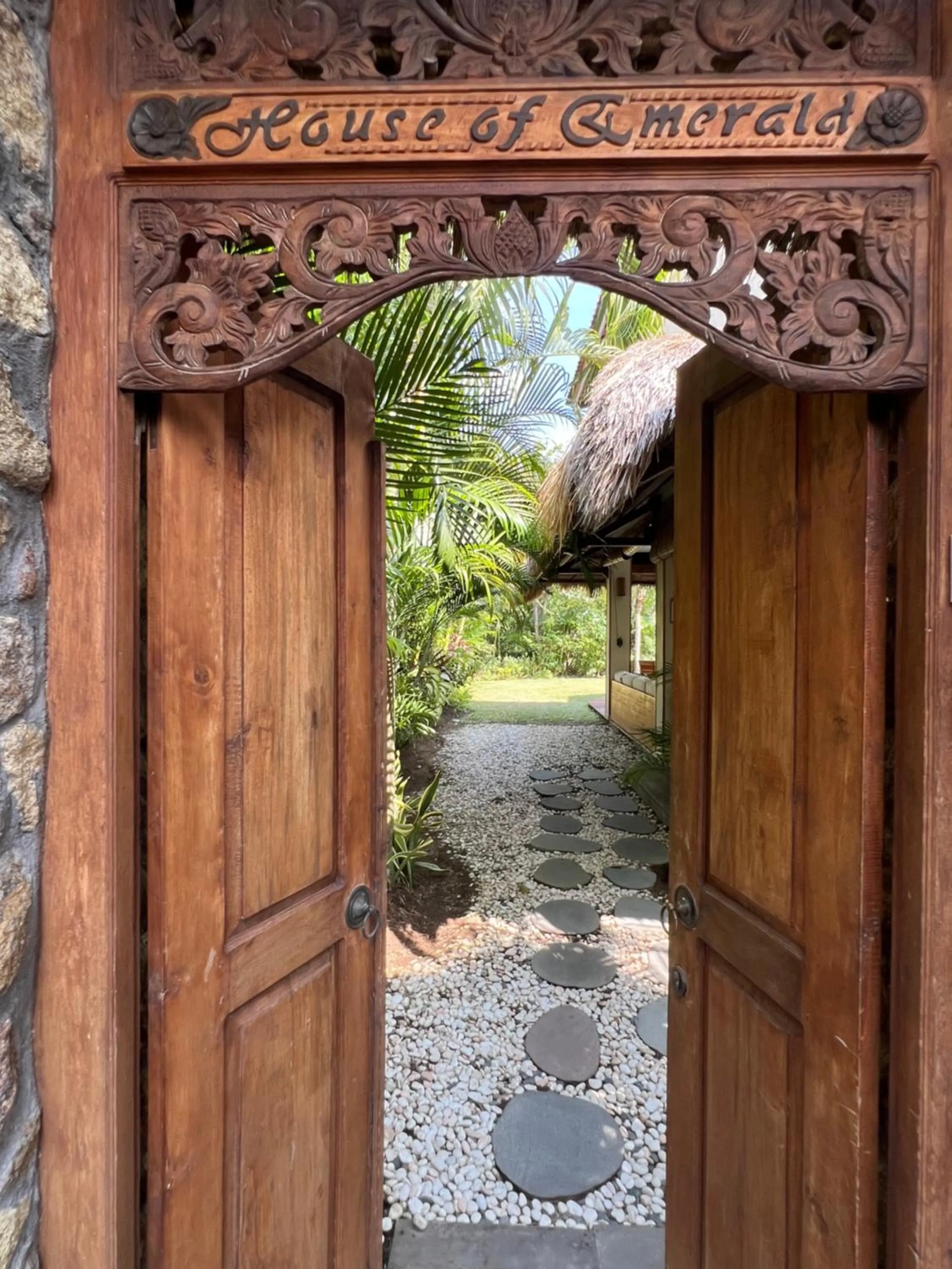 Garden view in Breezy Point Villas