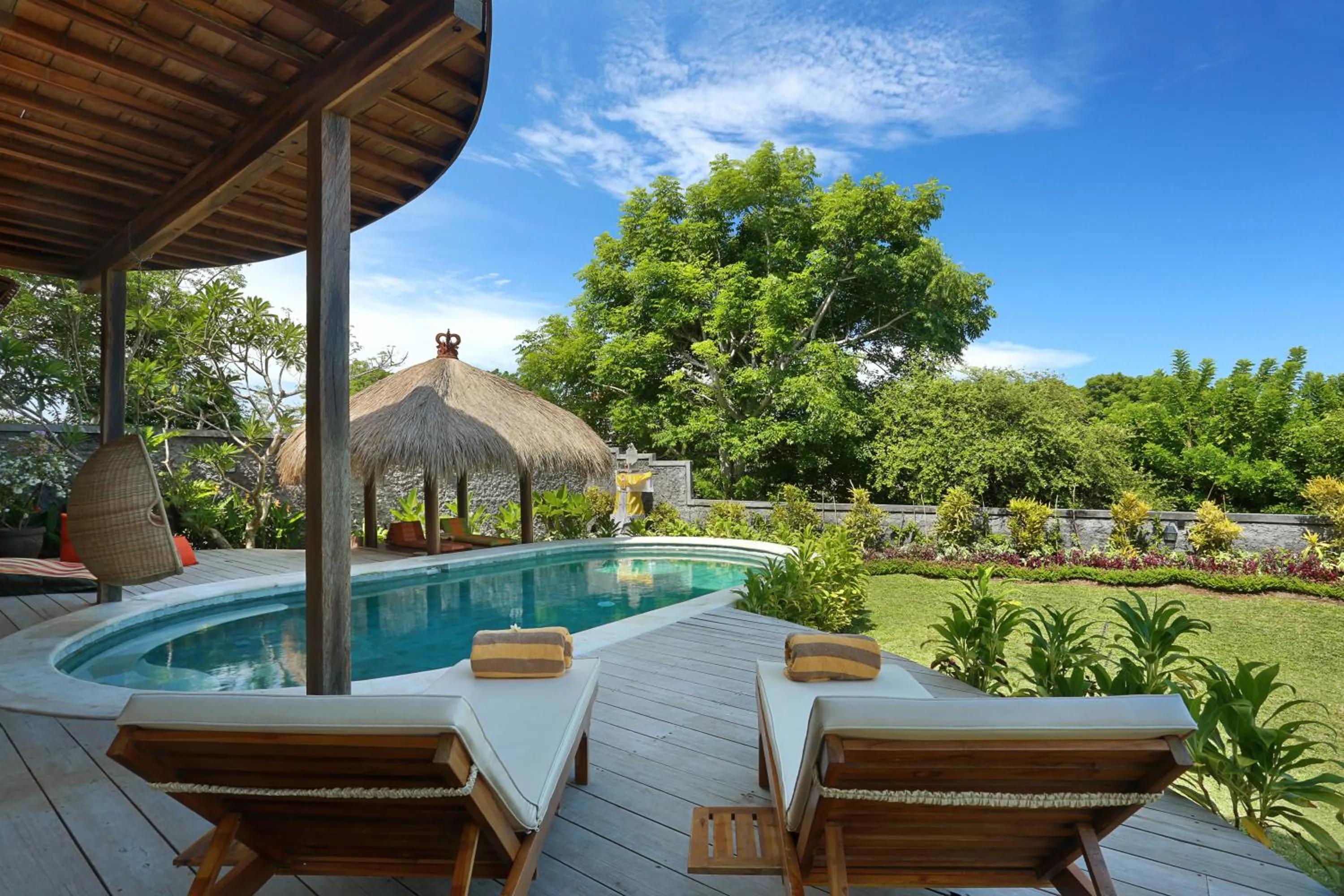 Patio in Breezy Point Villas