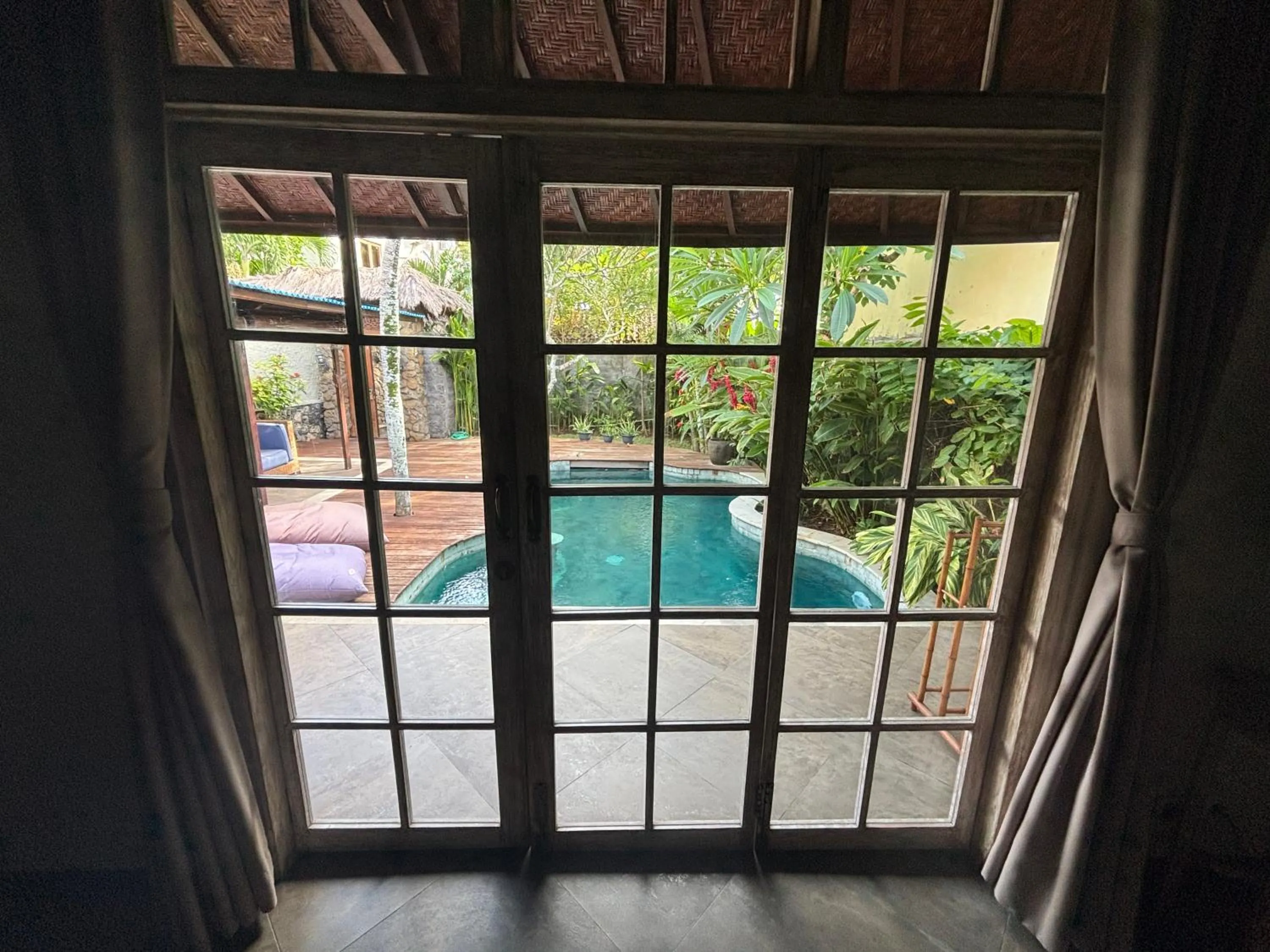 Pool view in Breezy Point Villas