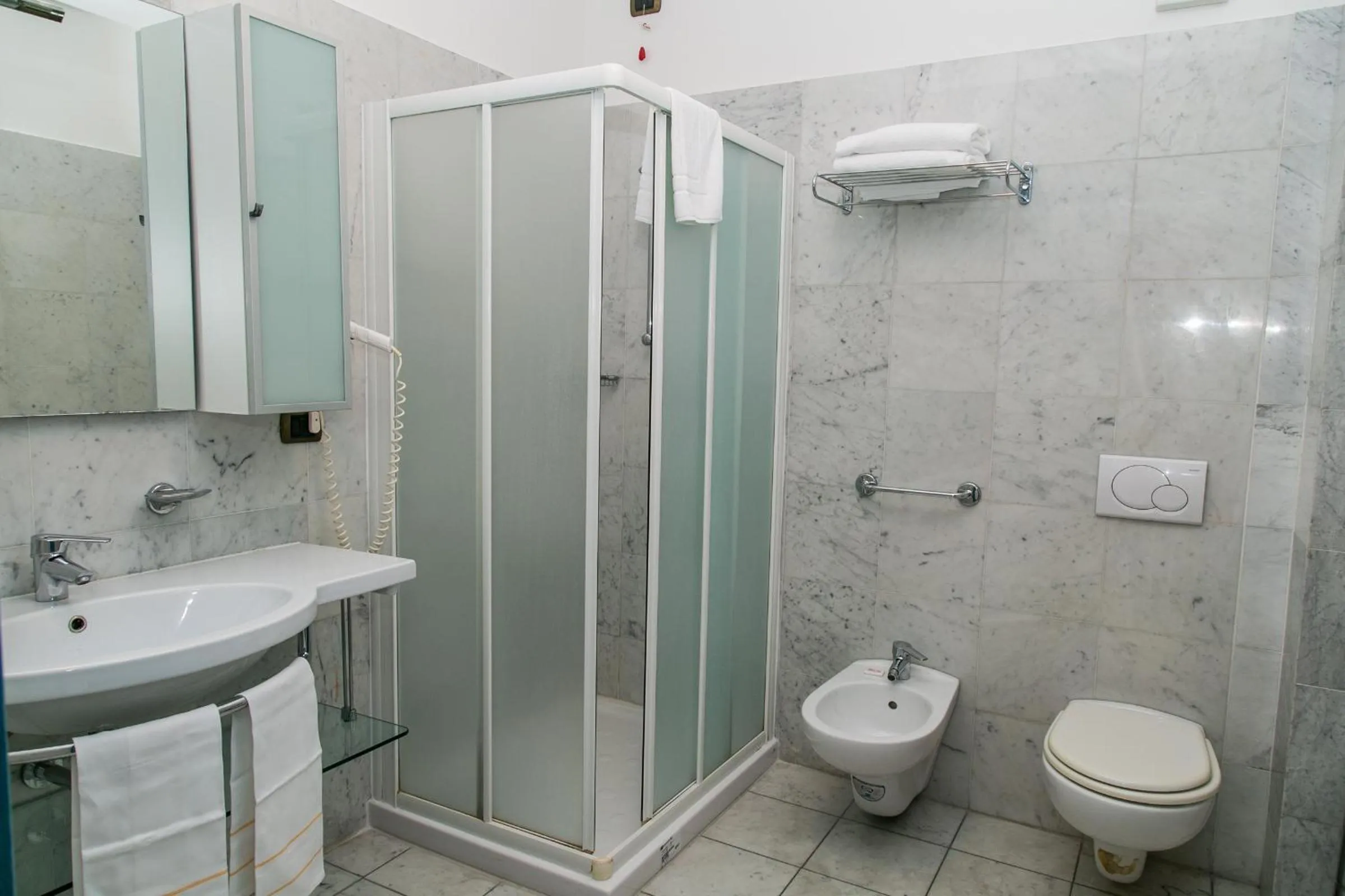 Bathroom in Residence Hotel L'incanto Di Boccadarno