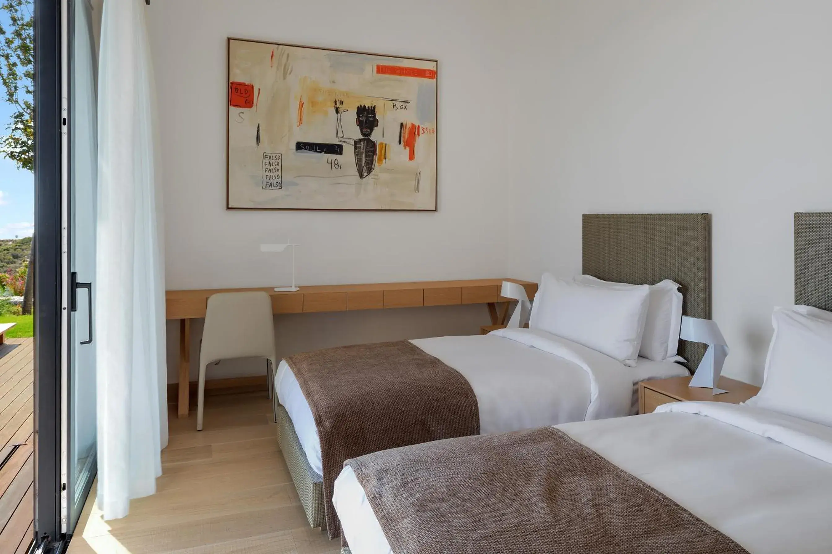 Bed in Six Senses Kaplankaya Bed in Six Senses Kaplankaya