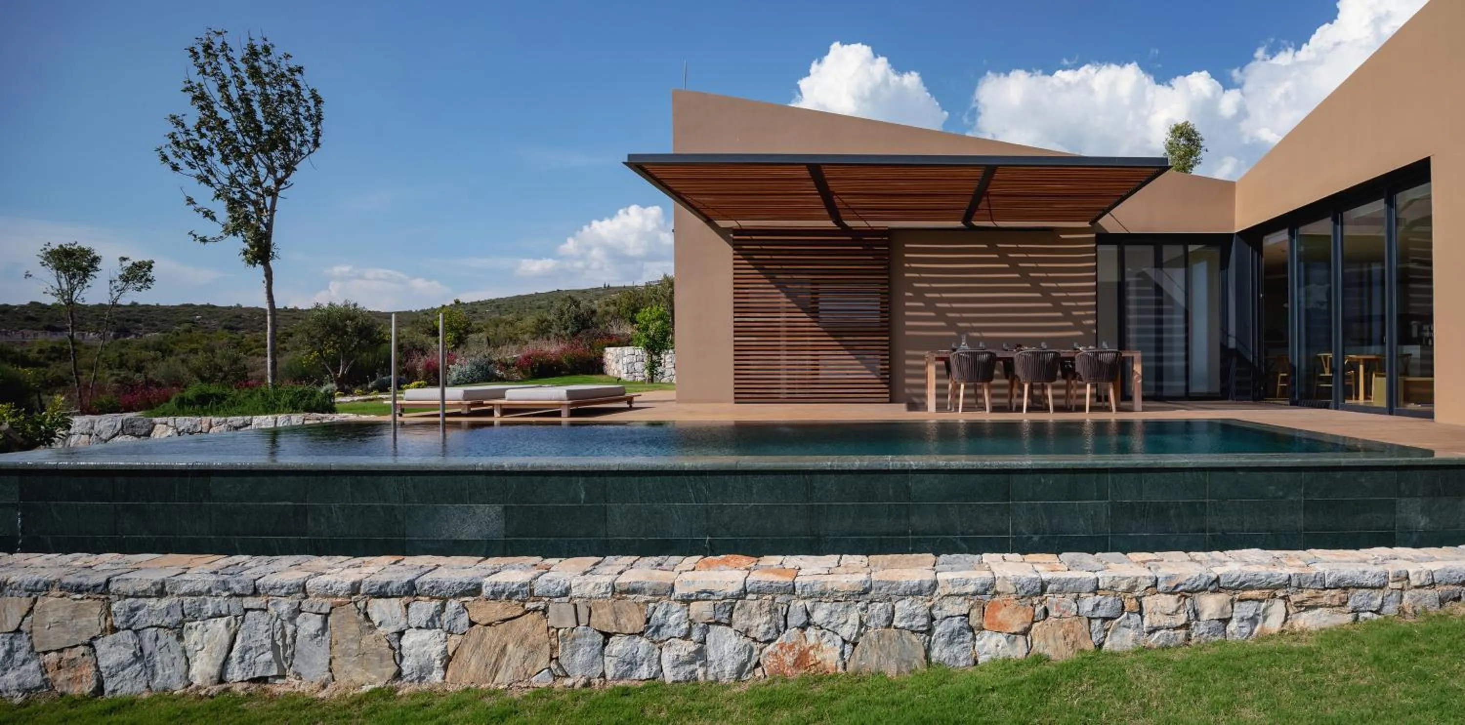 Garden in Six Senses Kaplankaya