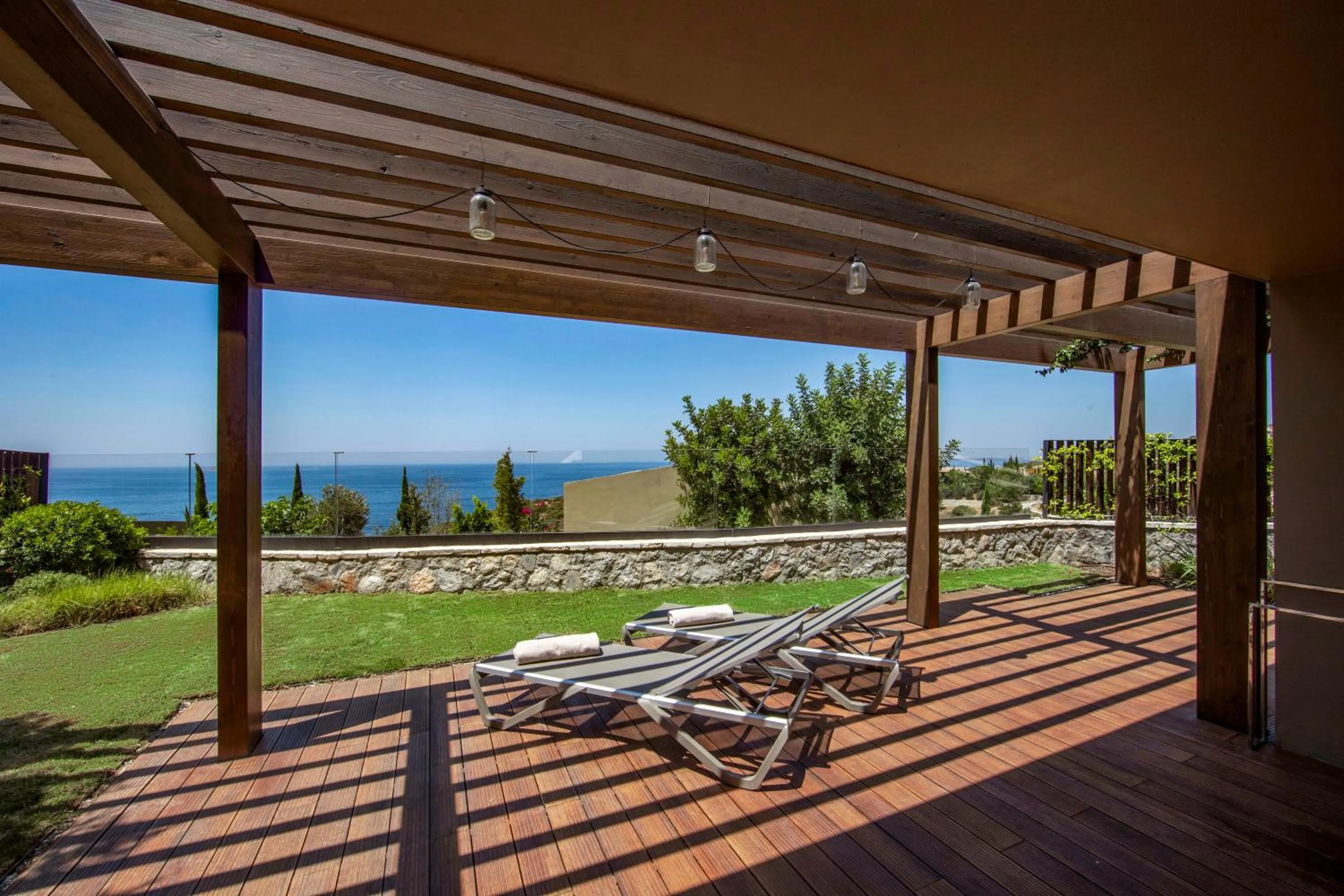 Garden in Six Senses Kaplankaya