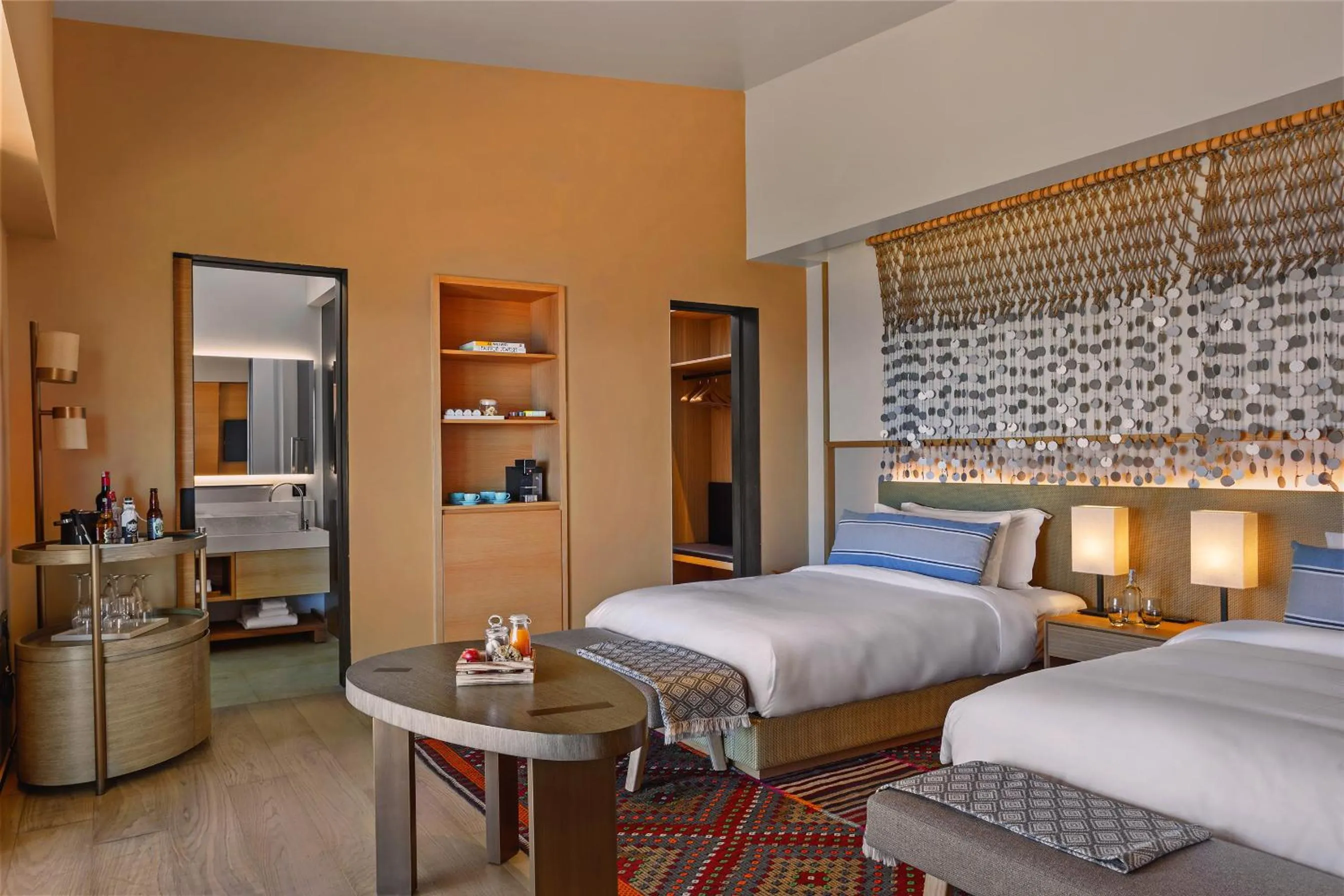 Photo of the whole room, Bed in Six Senses Kaplankaya