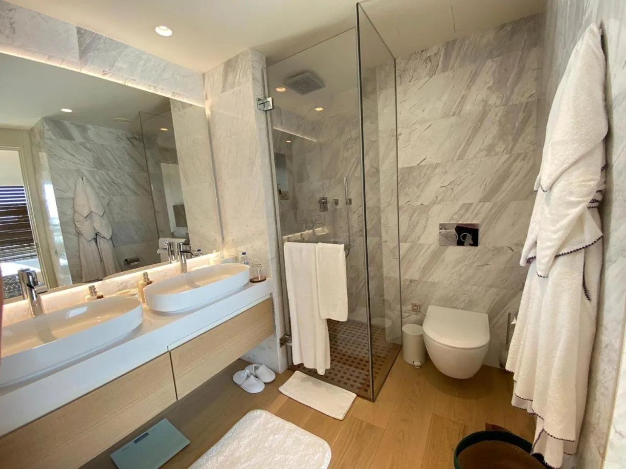 Bathroom in Six Senses Kaplankaya