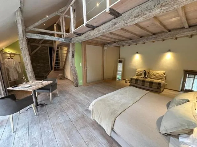 Bed in Le Temps d'une Pause