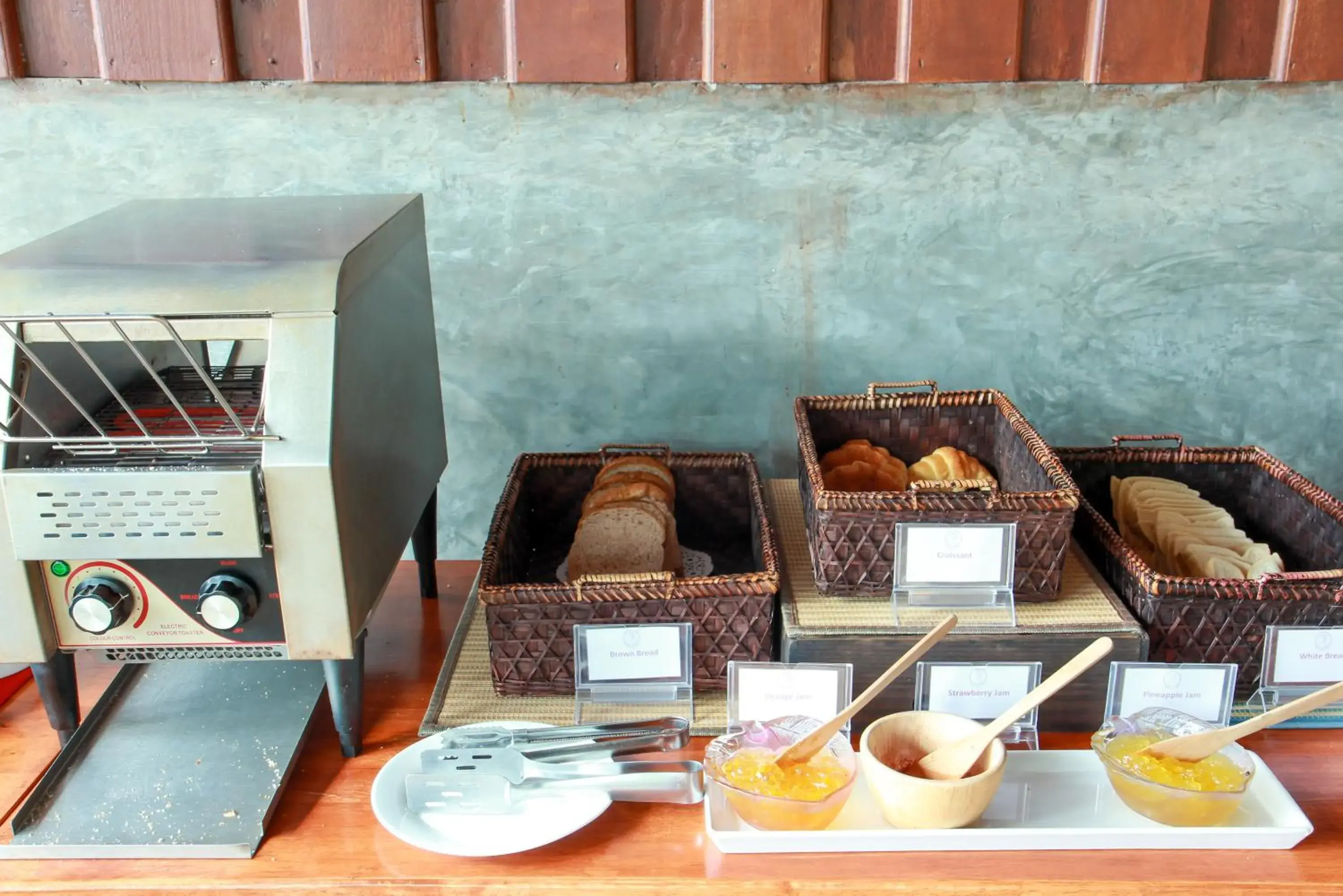 American breakfast in Sai Daeng Resort American breakfast in Sai Daeng Resort