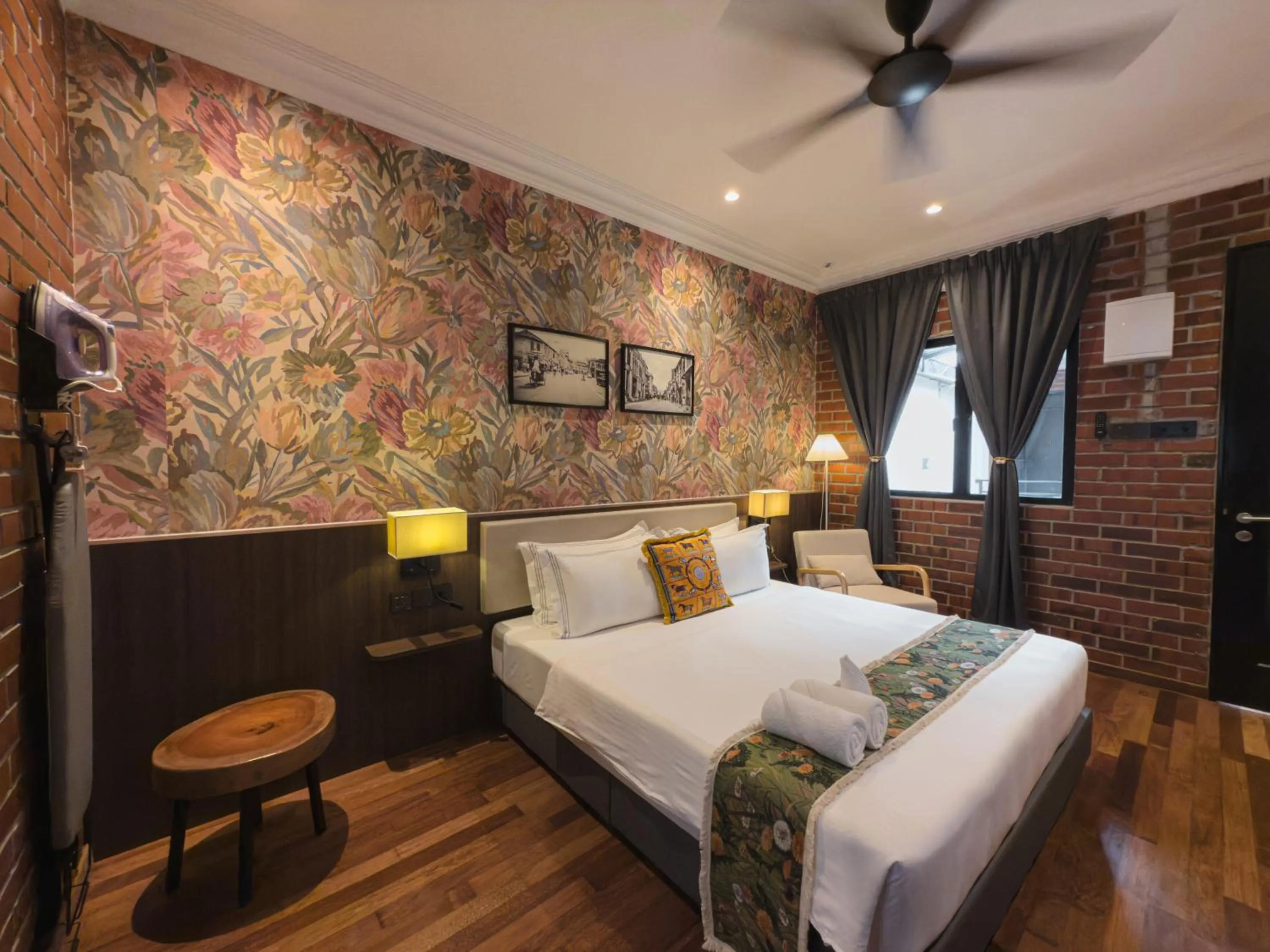 Bed in RARE Heritage House