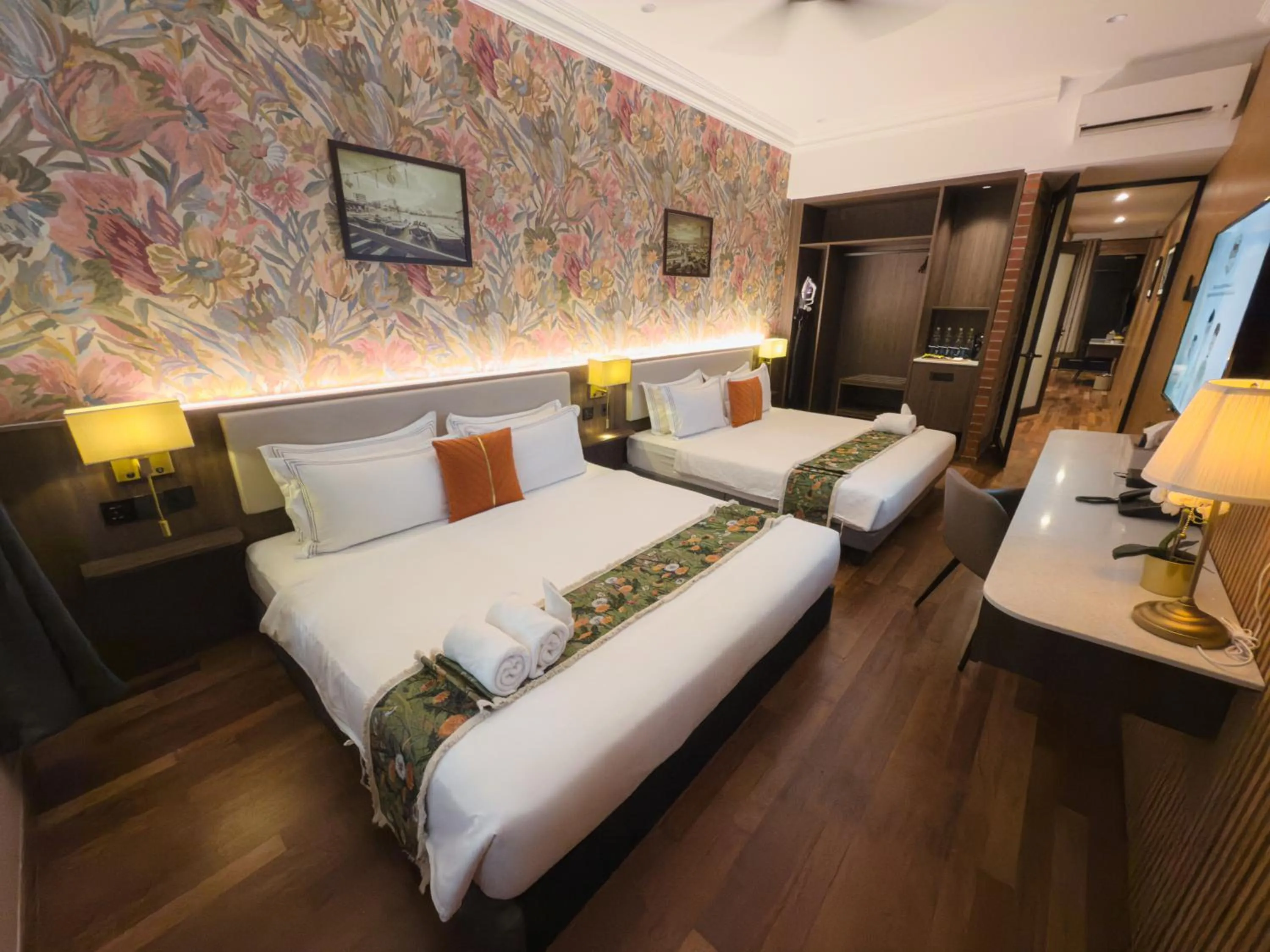 Bed in RARE Heritage House