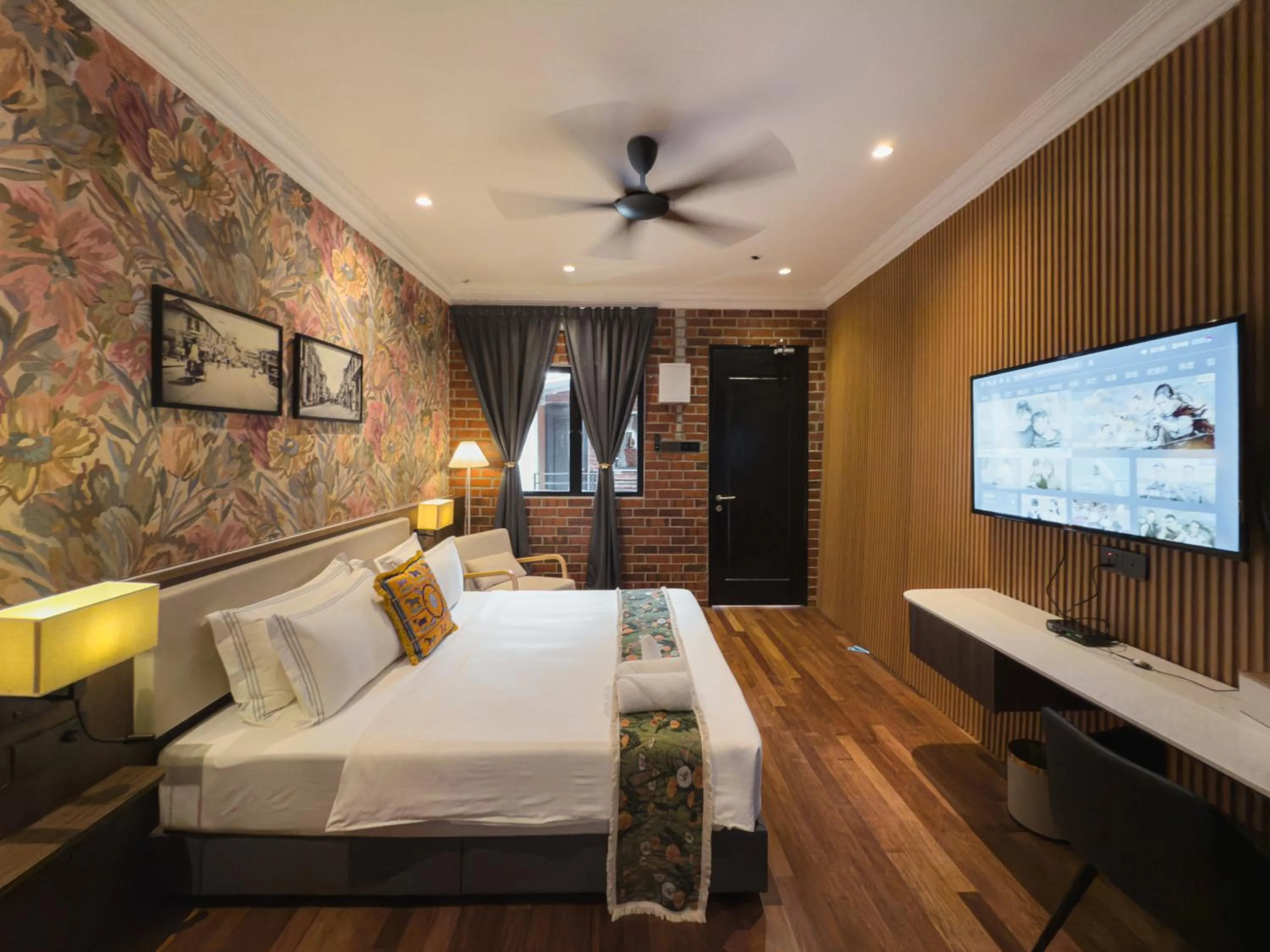 Bed in RARE Heritage House