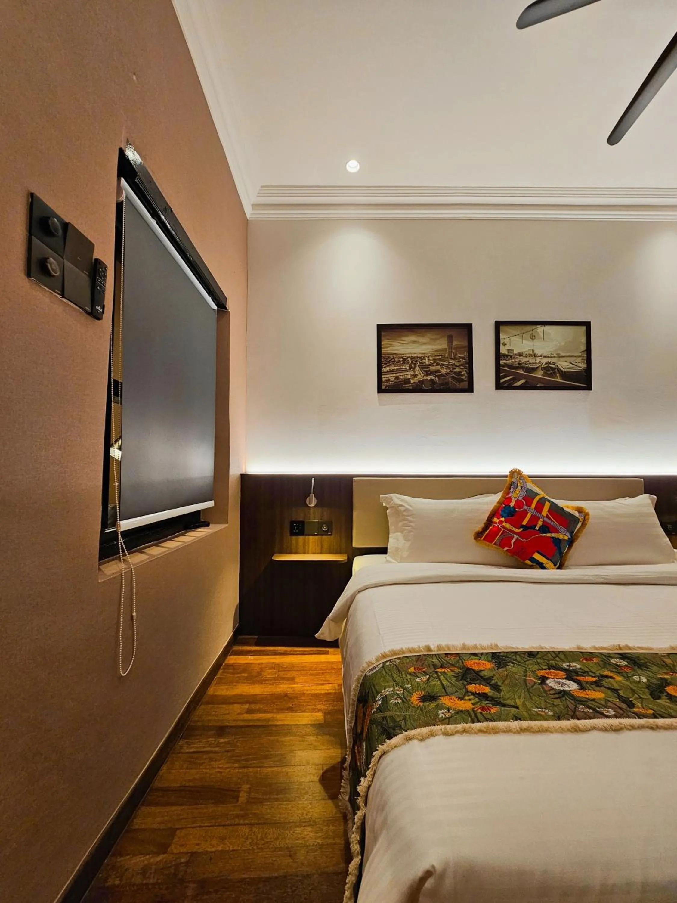 Bed in RARE Heritage House