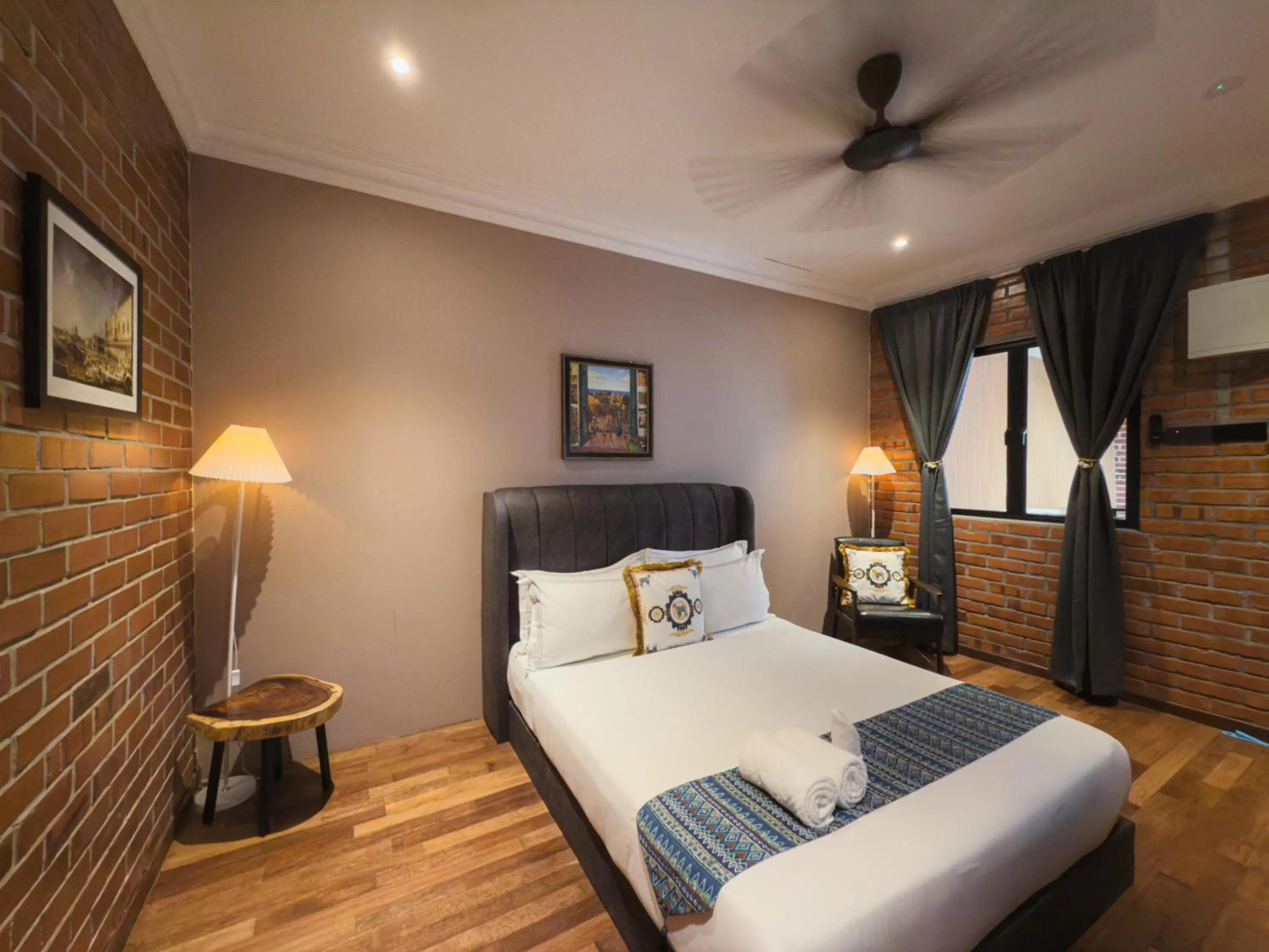 Bed in RARE Heritage House