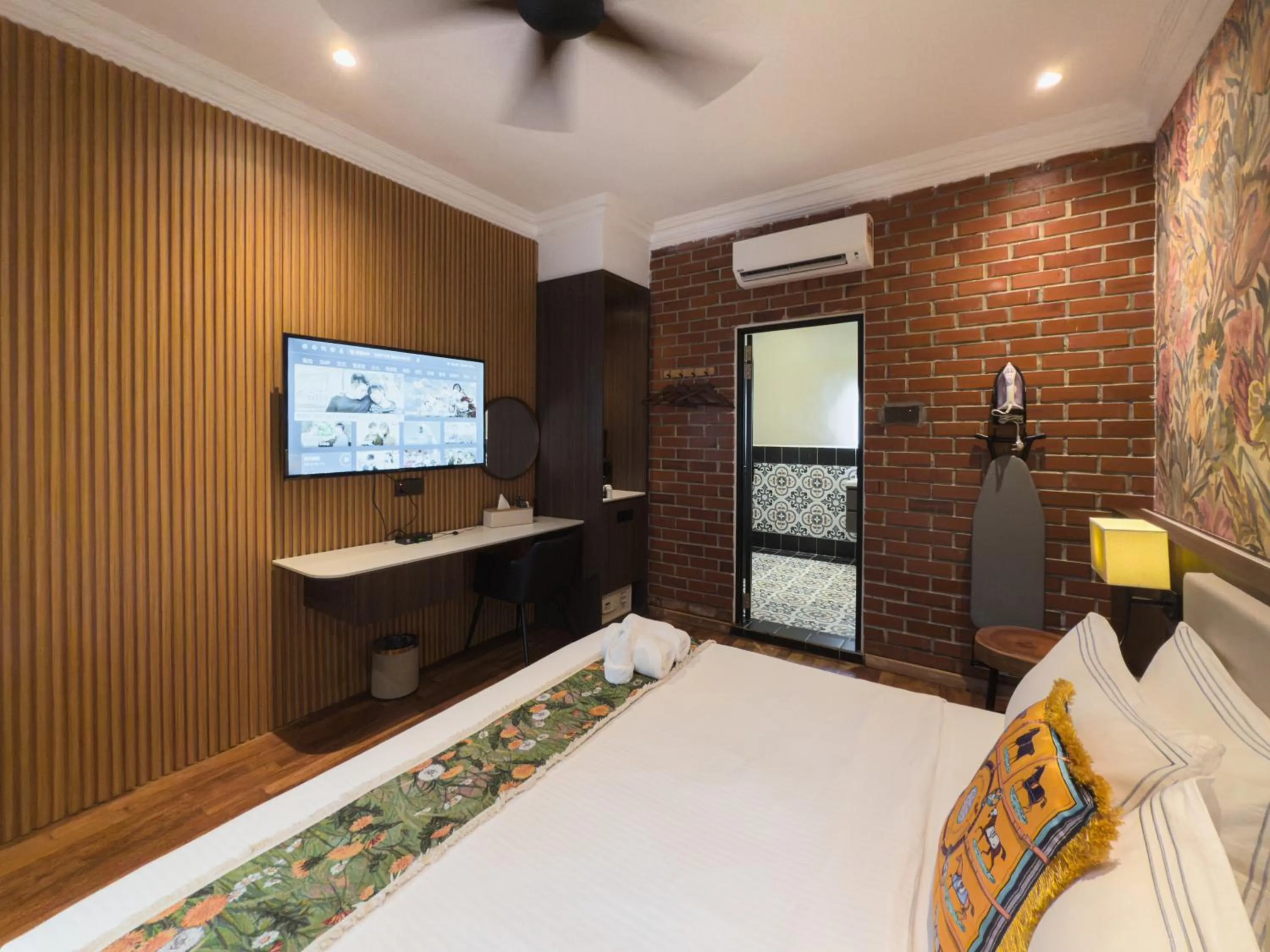 Bed in RARE Heritage House