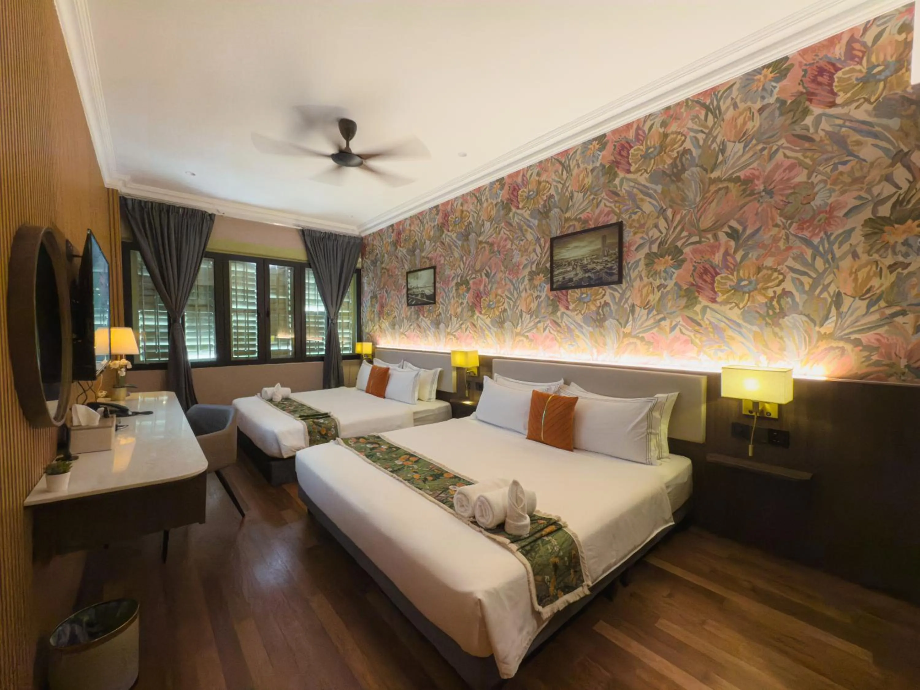 Bed in RARE Heritage House