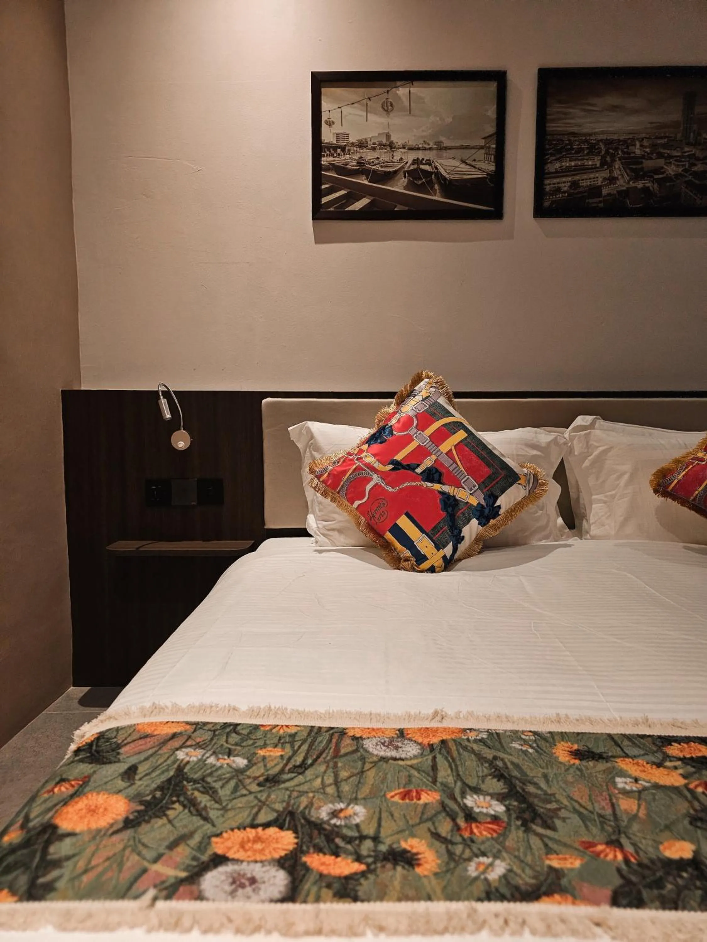 Bed in RARE Heritage House