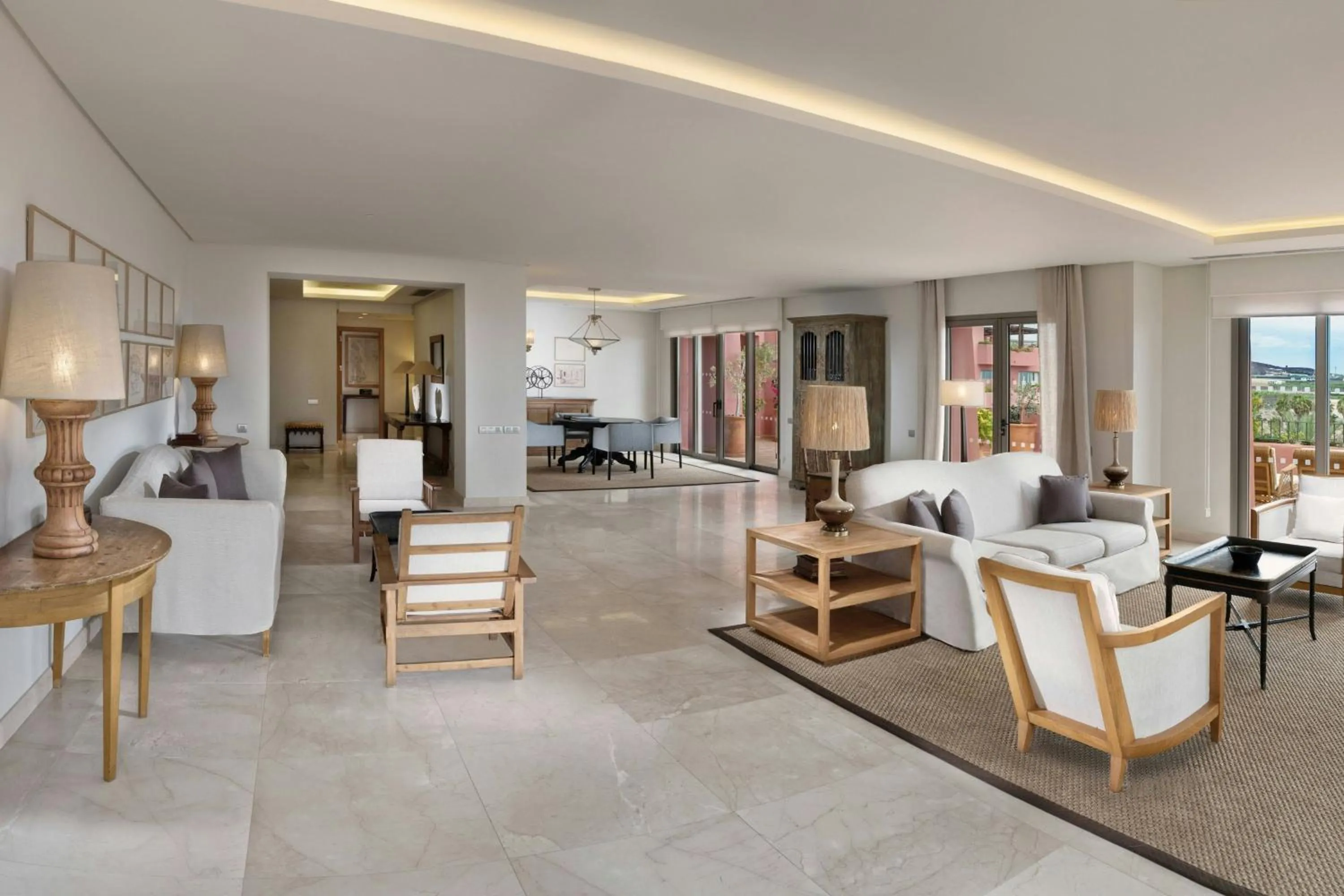 Living room in The Ritz-Carlton Tenerife, Abama