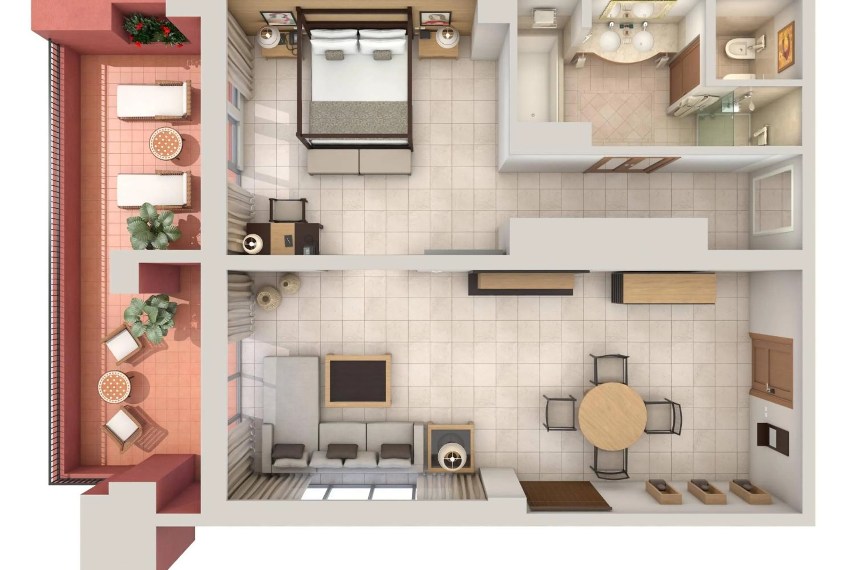 Bedroom in The Ritz-Carlton Tenerife, Abama