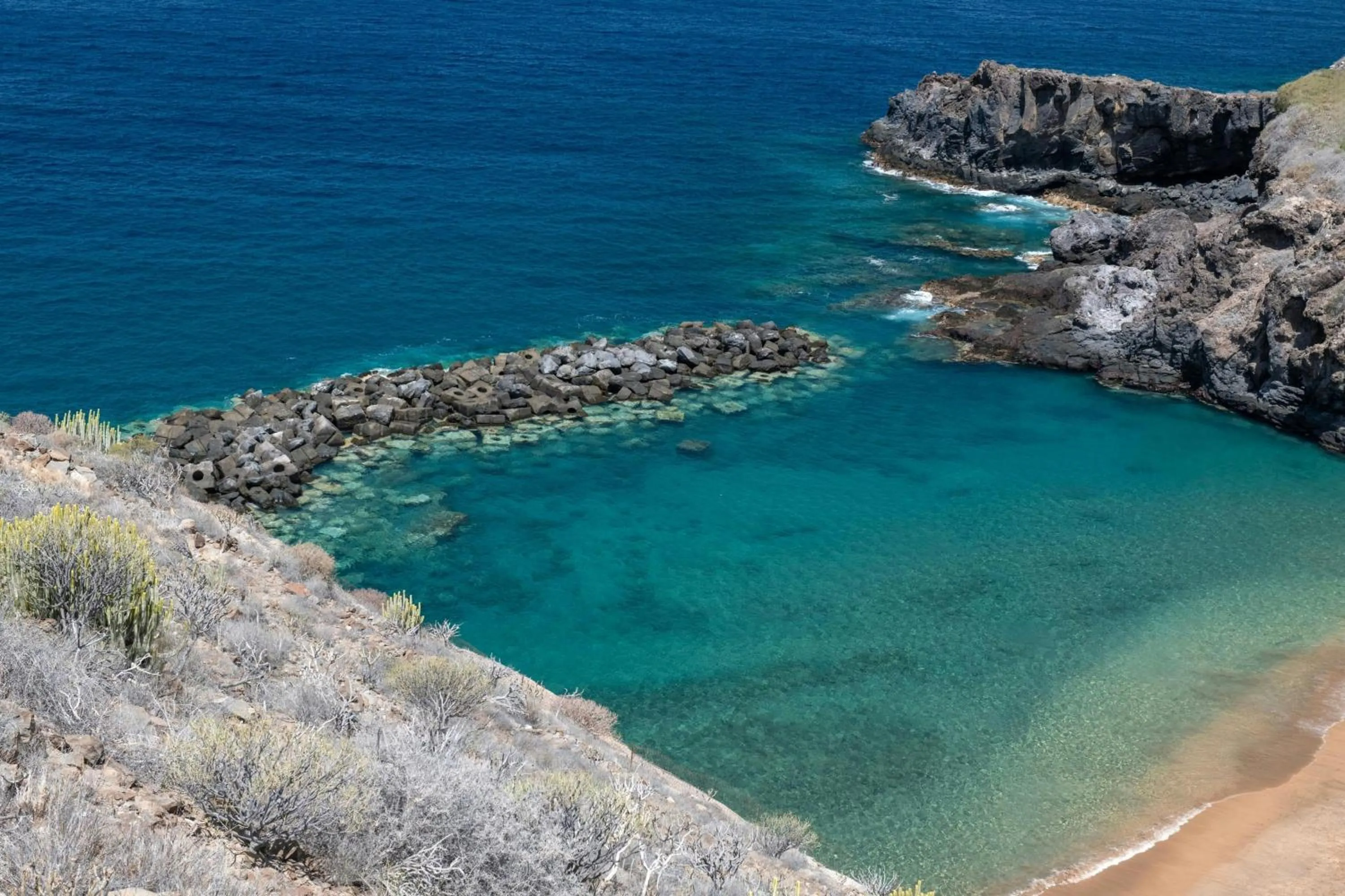 Beach in The Ritz-Carlton Tenerife, Abama