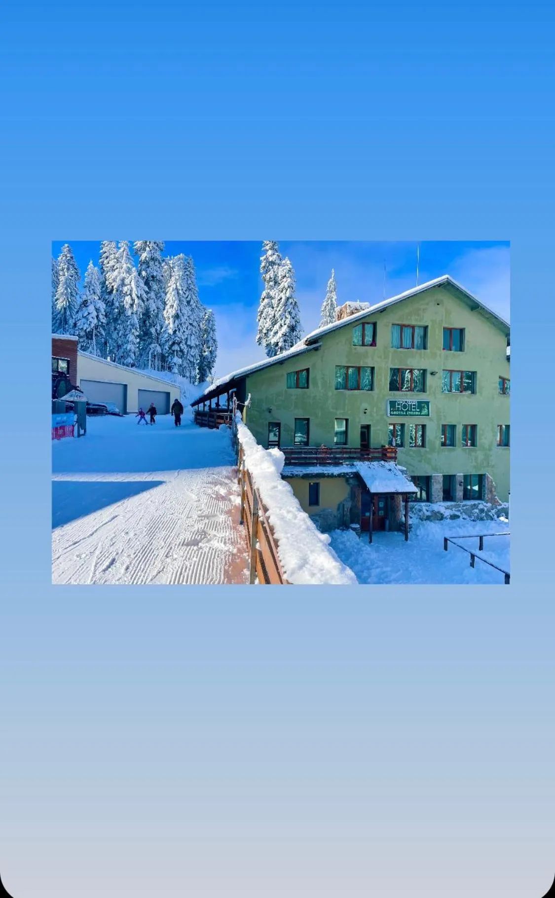 Hotel Forest Star on the Ski Slope