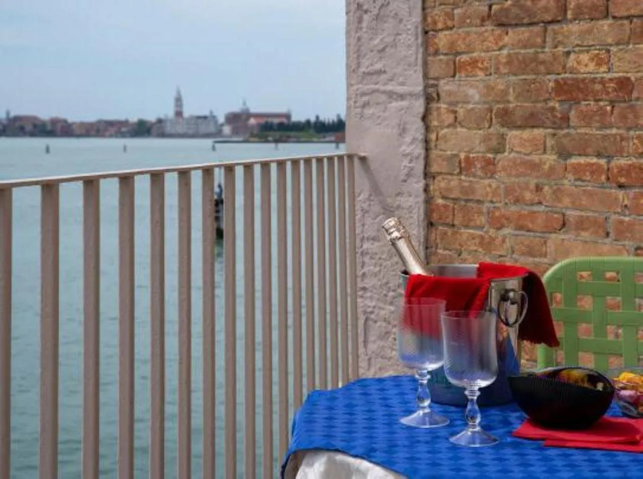 Balcony/Terrace in Casa Sulla Laguna
