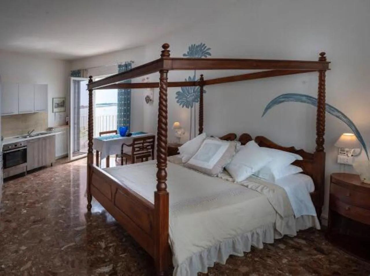 Bed in Casa Sulla Laguna