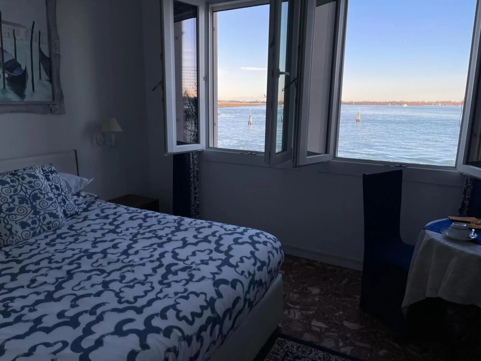 Bed in Casa Sulla Laguna