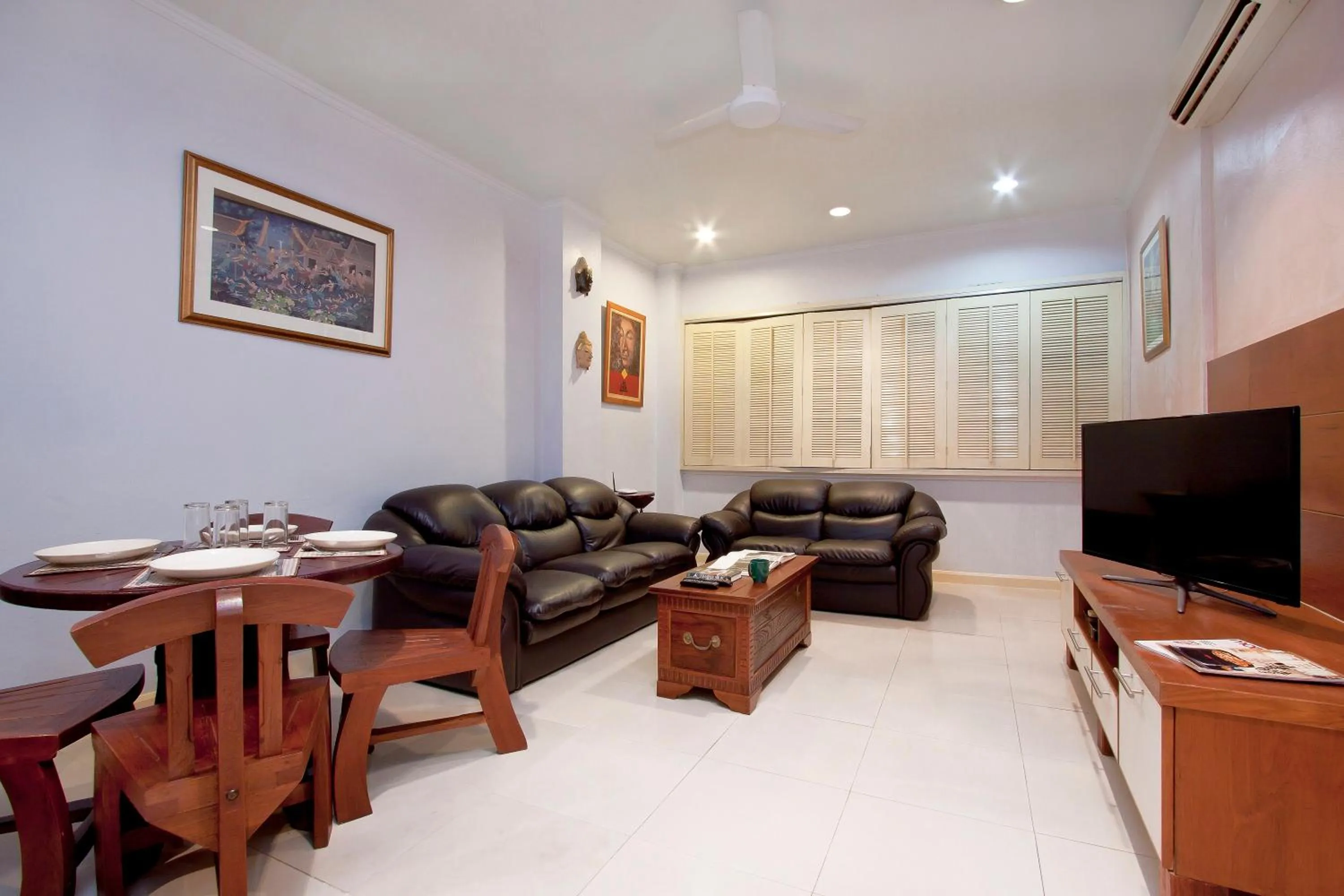Living room in Argyle Apartments Pattaya