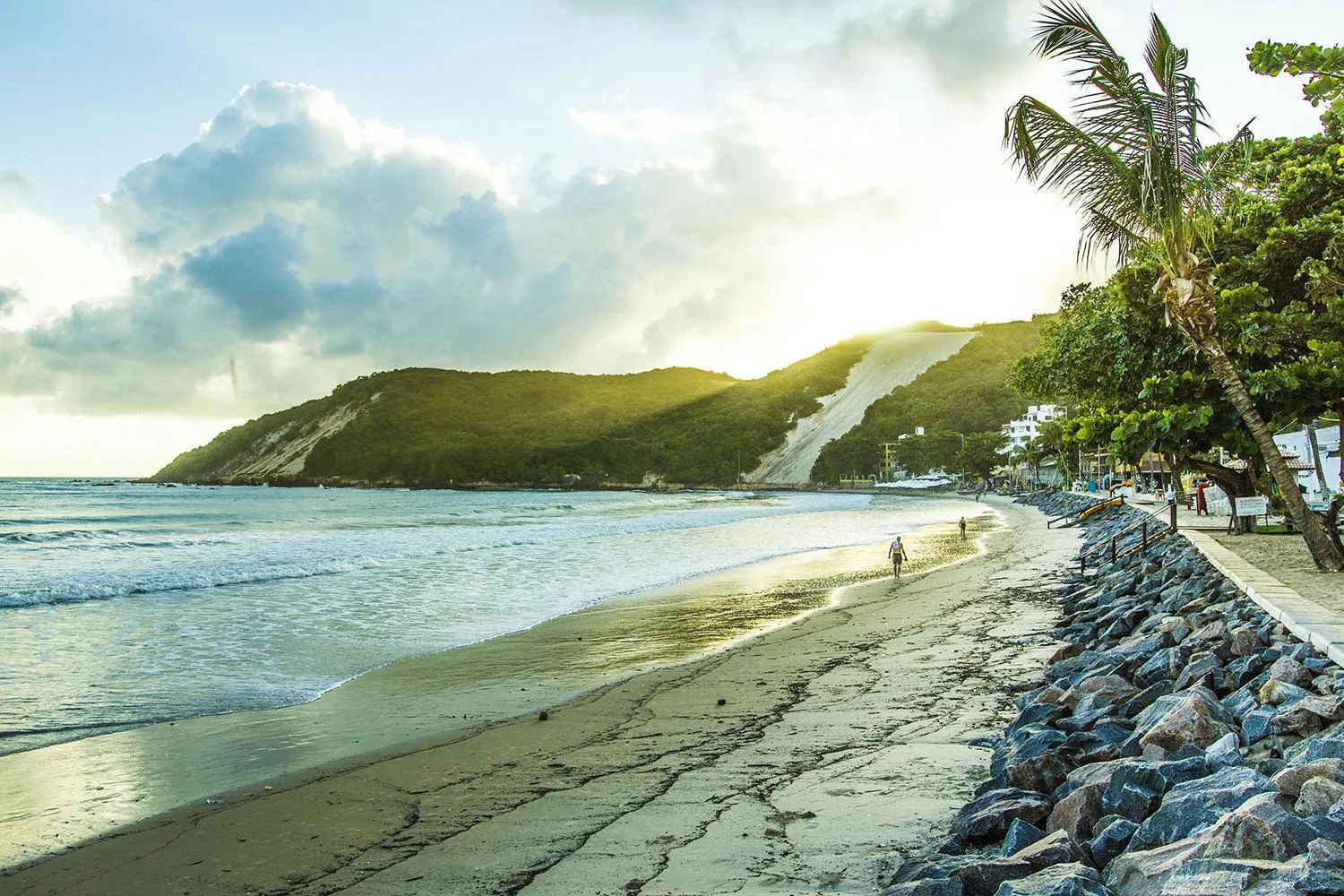 Beach in Sol Nascente Hotel Pousada Beira Mar