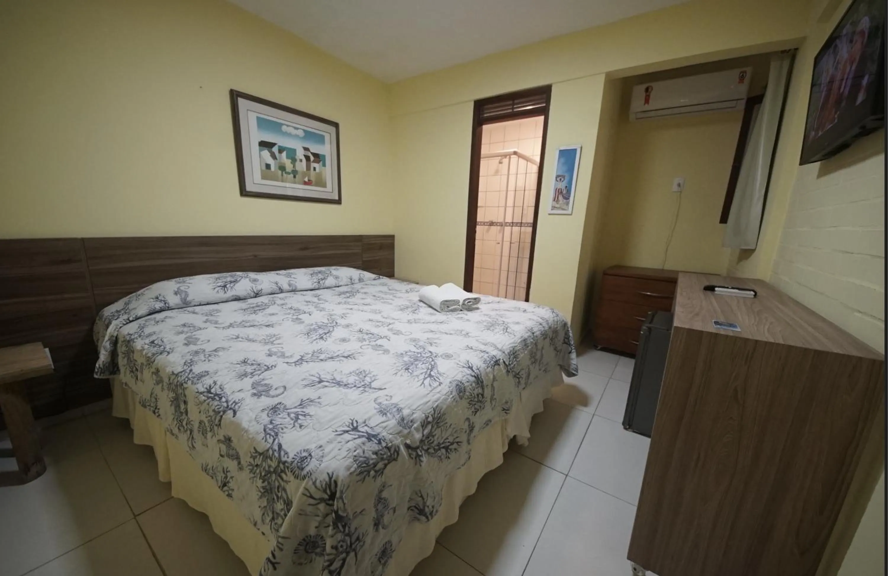 Bedroom, Bed in Sol Nascente Hotel Pousada Beira Mar