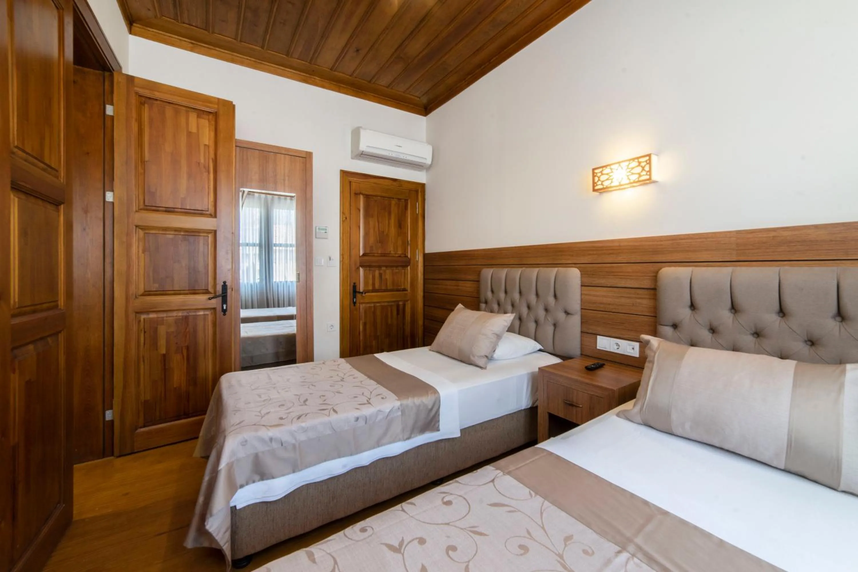 Bed in Armistis Hotel