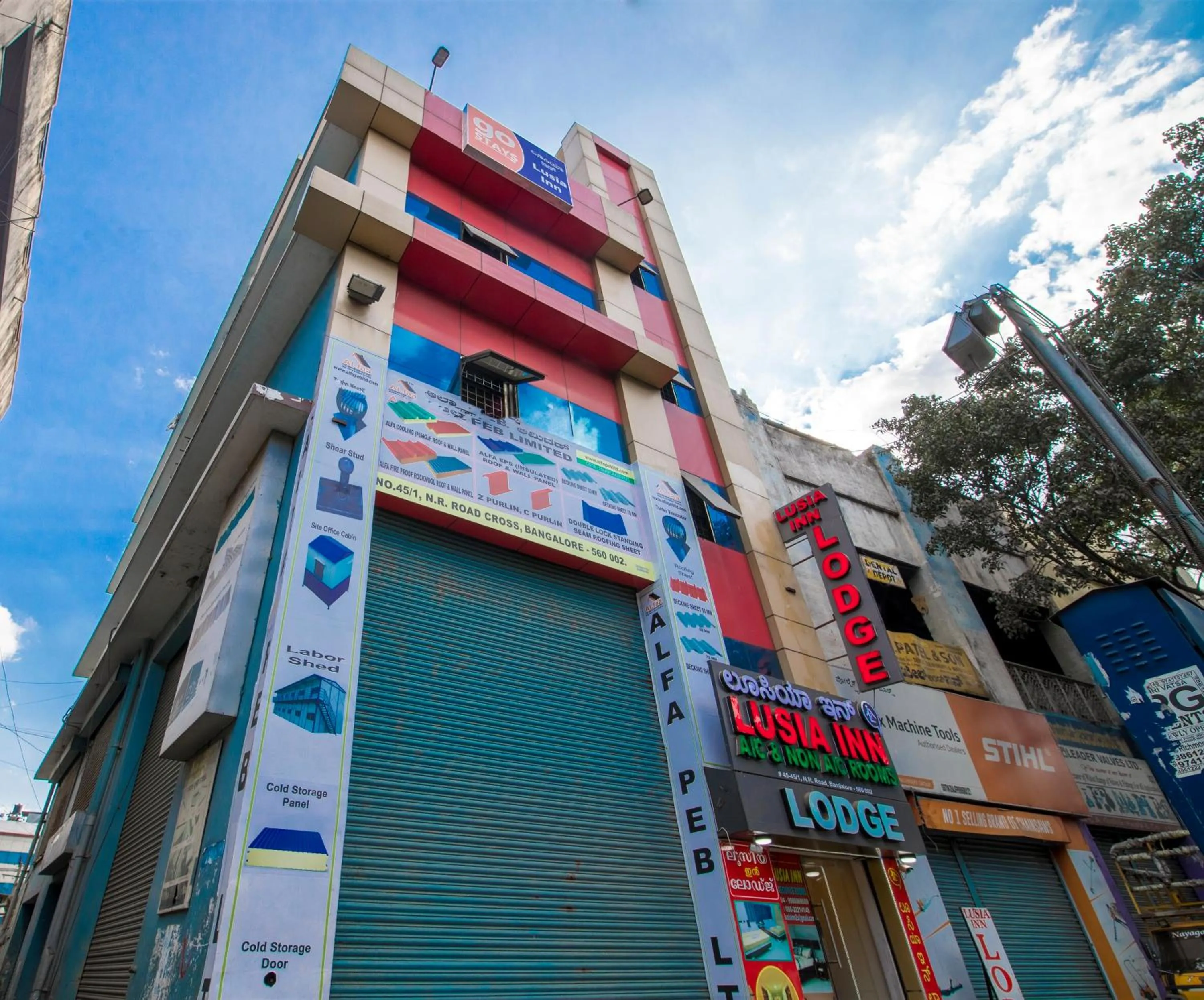 Property building in Lusia Inn