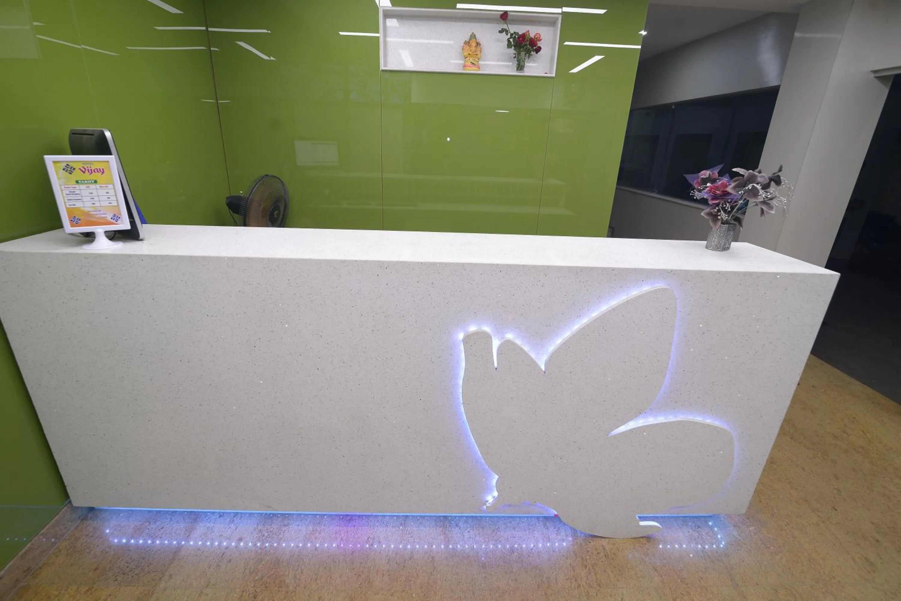 Lobby or reception in Hotel Vijay