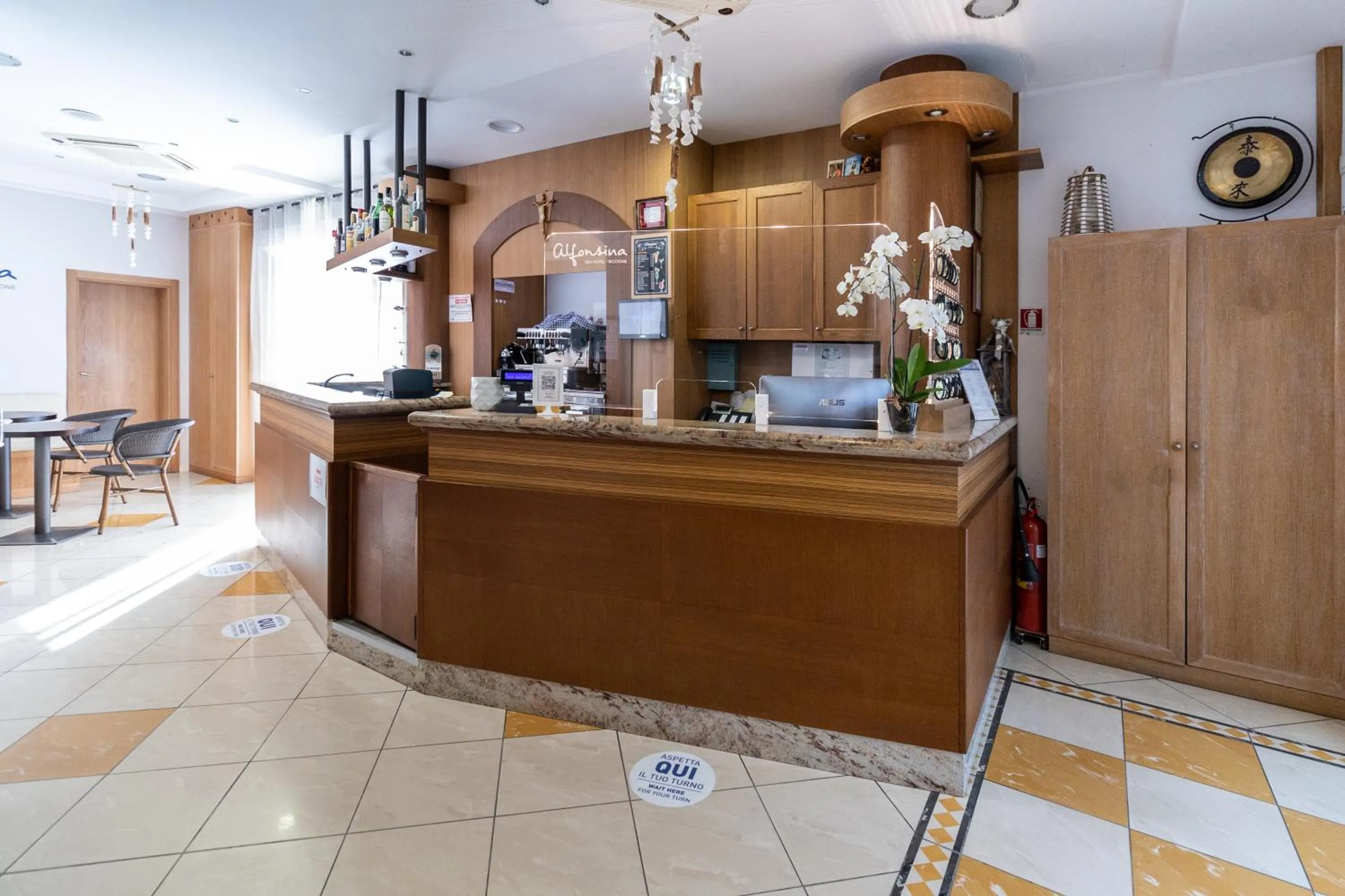 Lounge or bar in Hotel Alfonsina