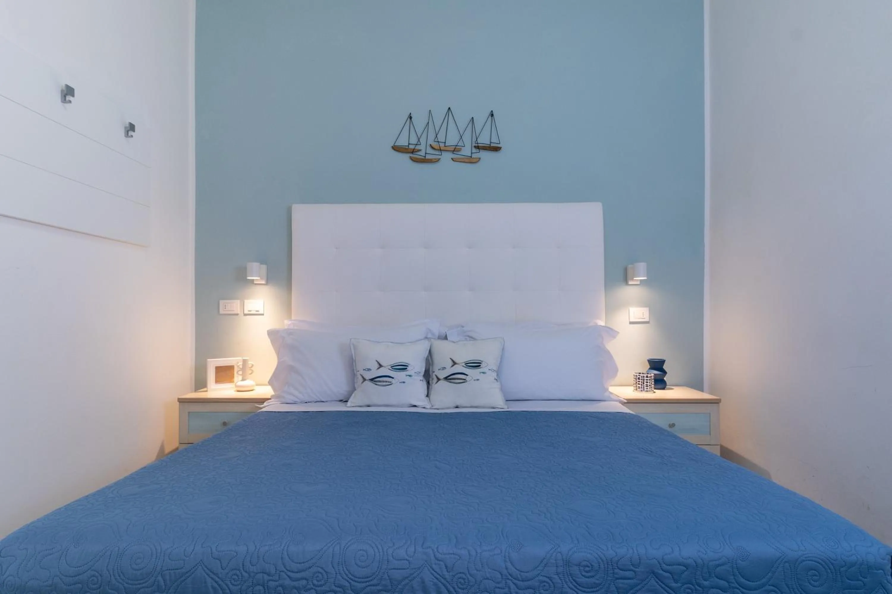 Bed in Hotel Alfonsina
