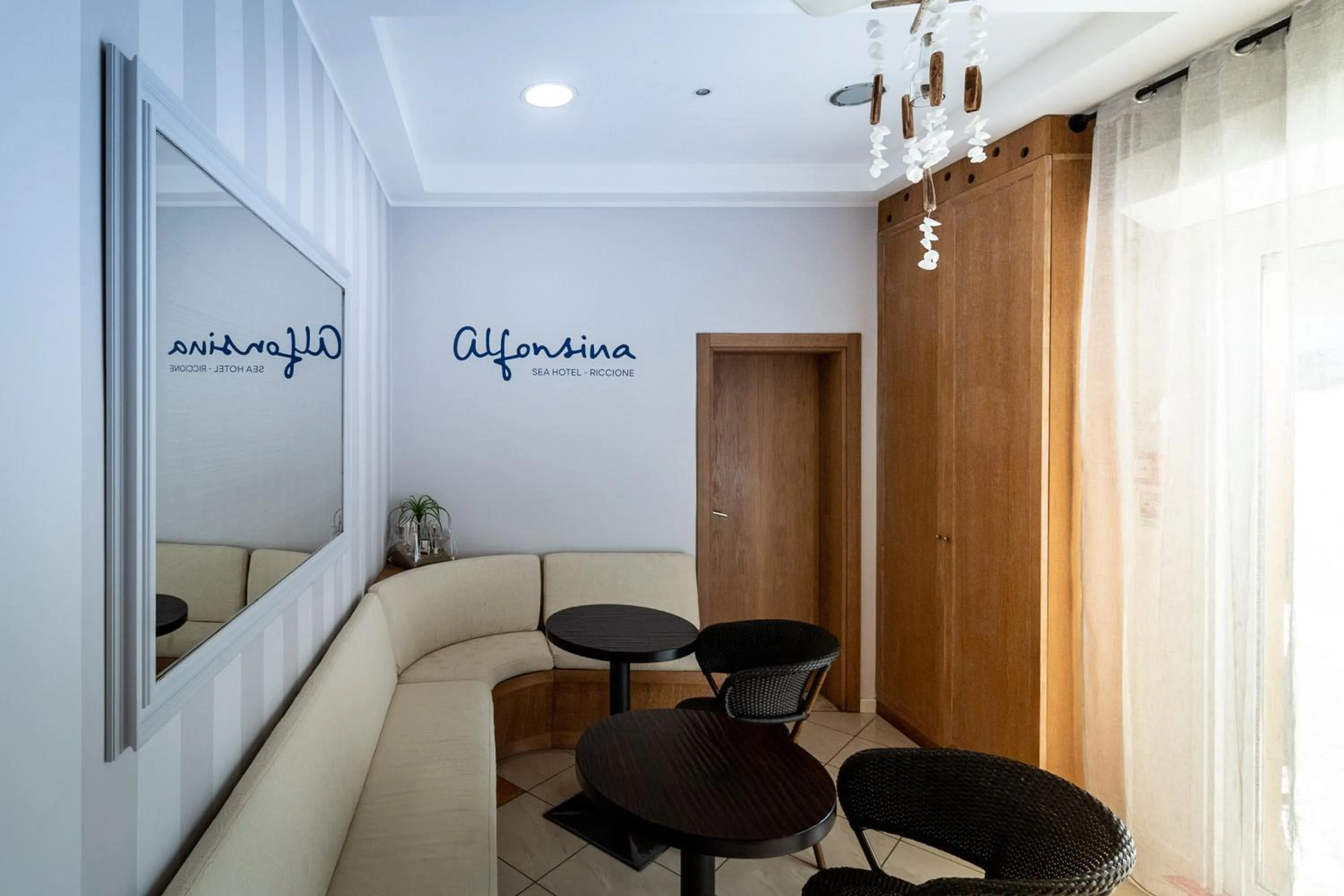 Living room in Hotel Alfonsina