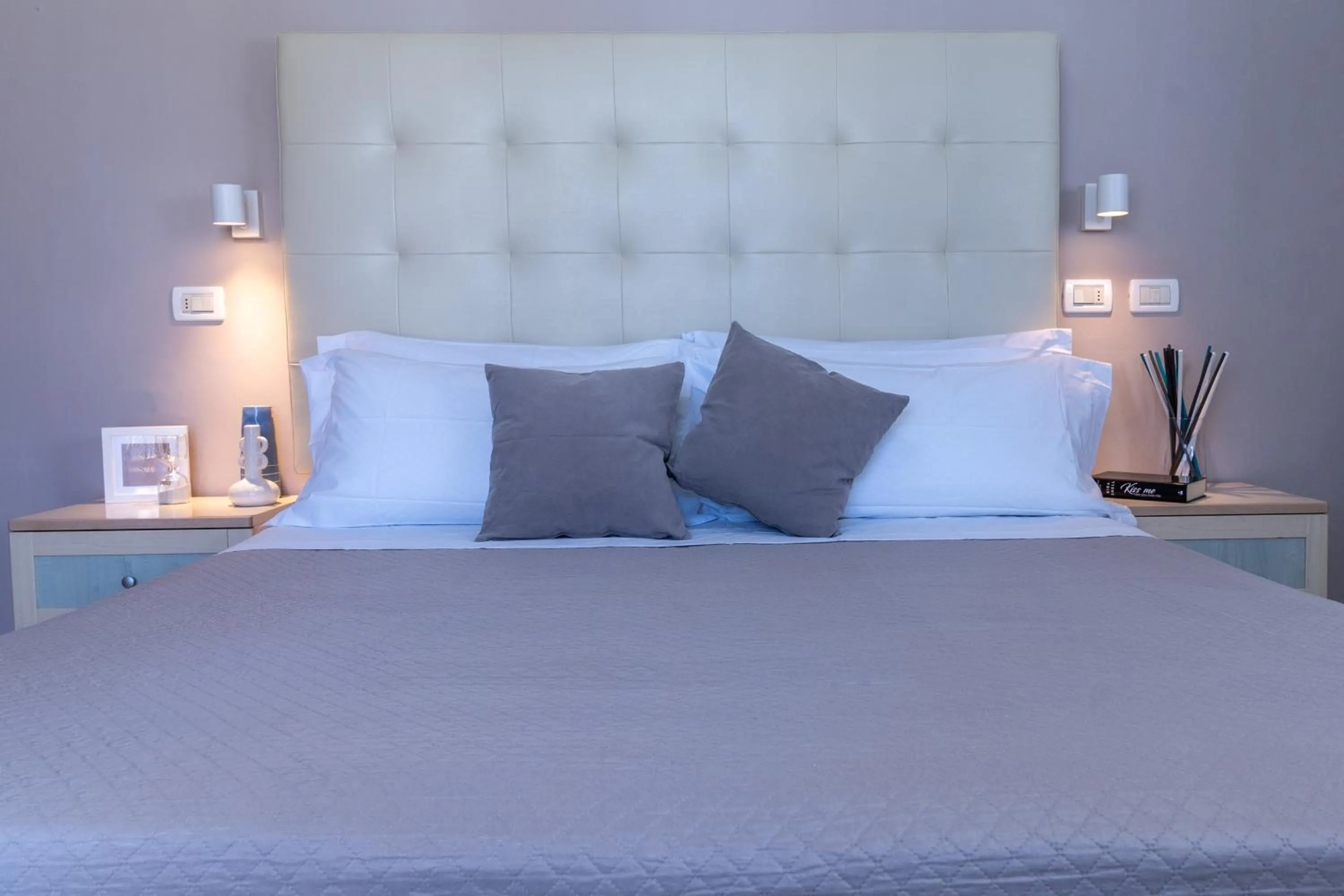 Bed in Hotel Alfonsina
