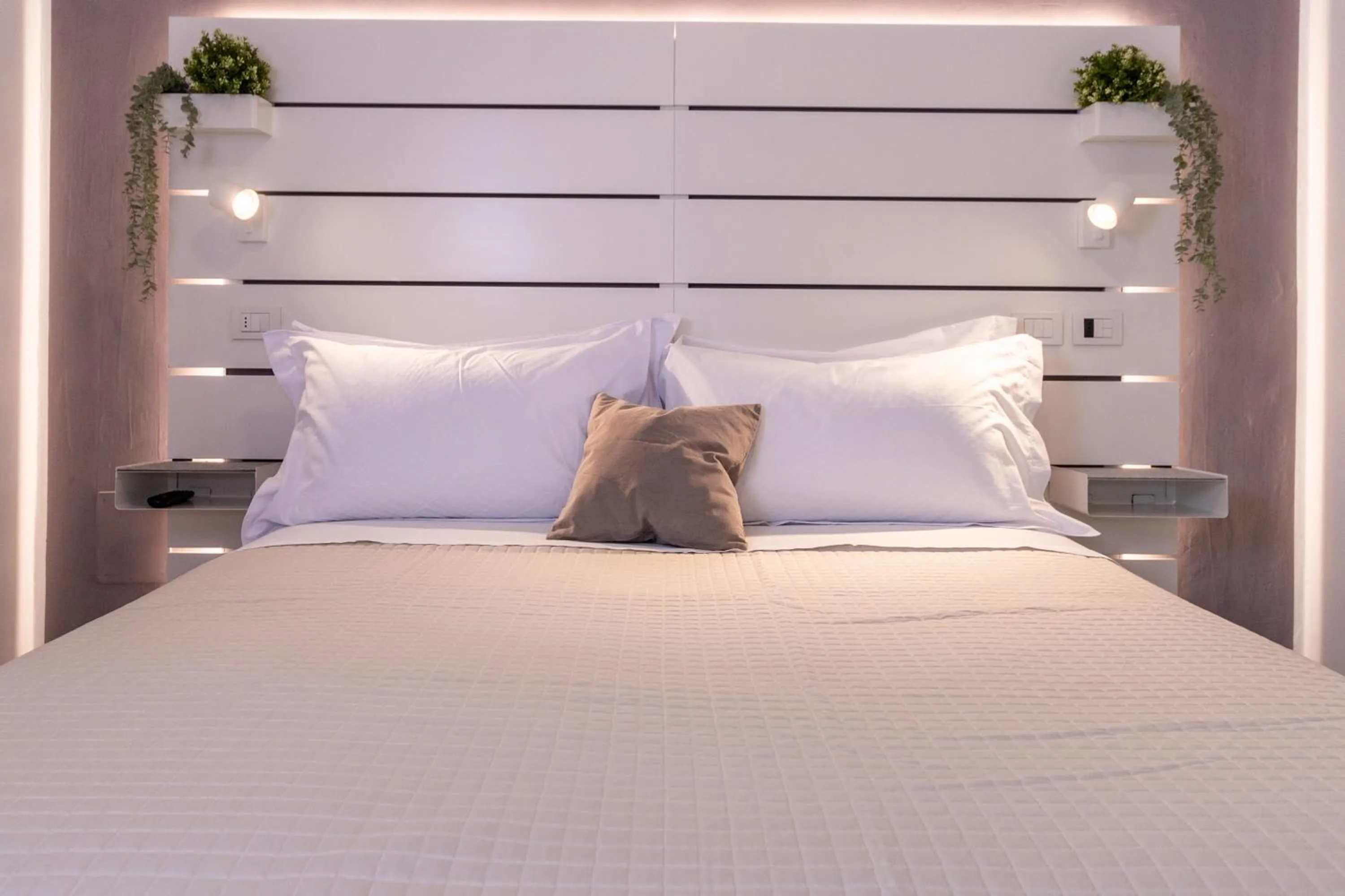 Bed in Hotel Alfonsina